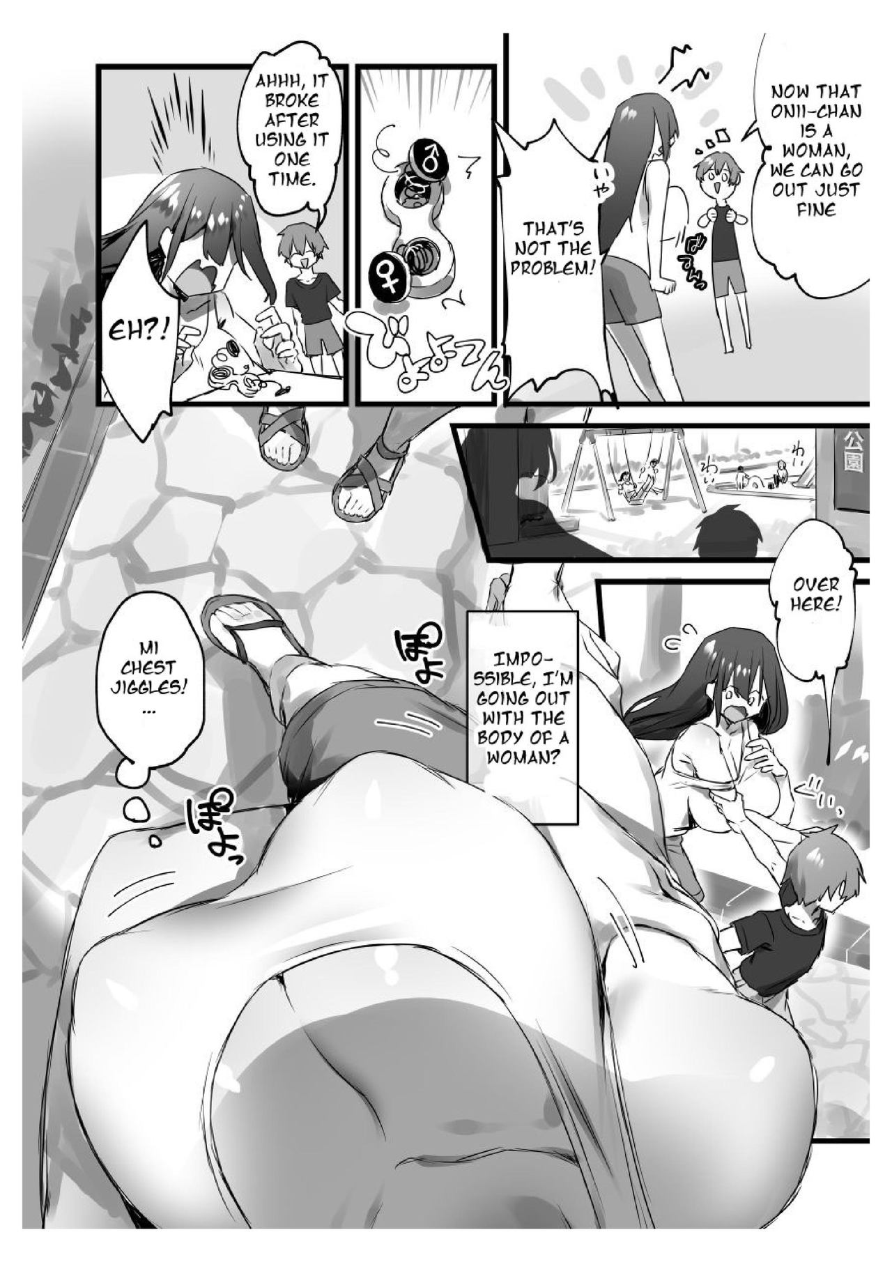 Ore ga Onna de Anoko ga Shota de page 8 full