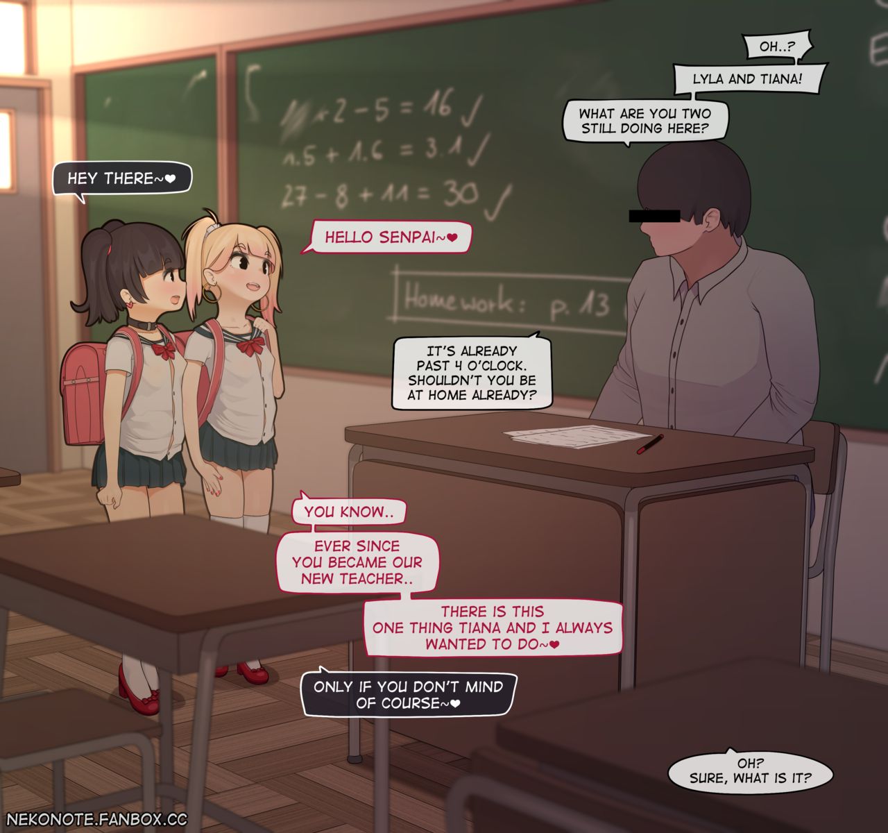 Tiana and Lyla page 8 full