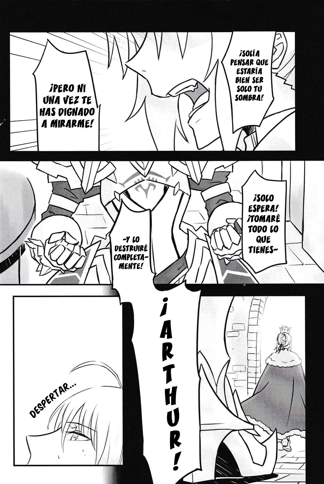 Fate Fanbook #1 Artoria x Morgan page 3 full