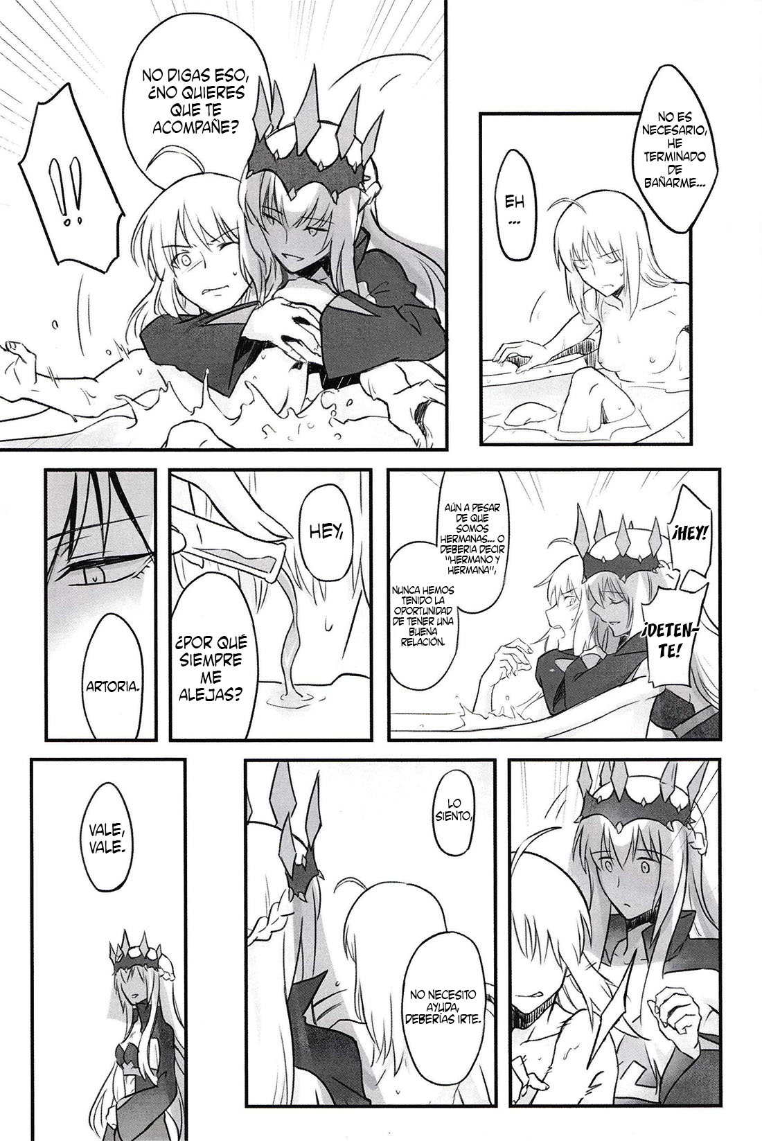 Fate Fanbook #1 Artoria x Morgan page 5 full