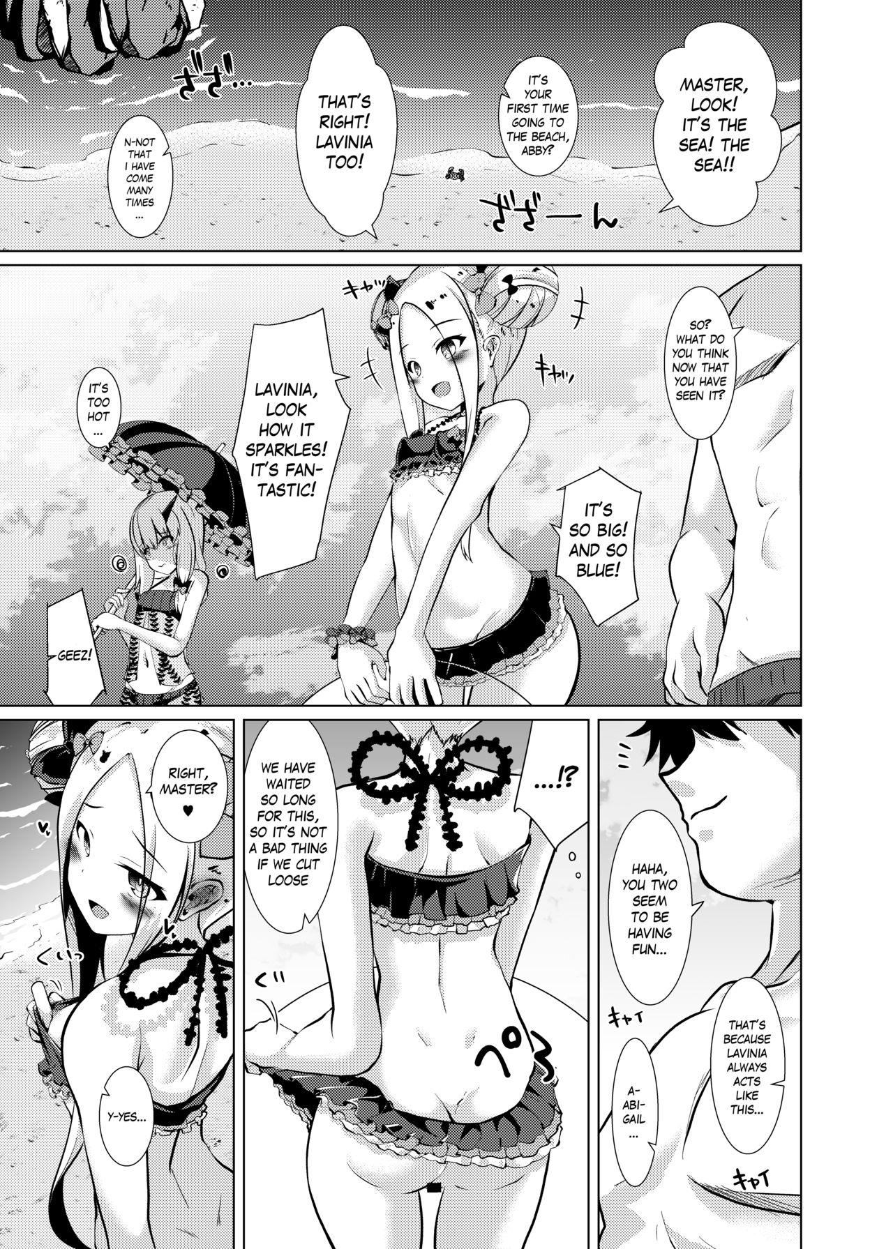 Chaldea Outdoor Challenge Abby-chan to Issho 2 page 4 full