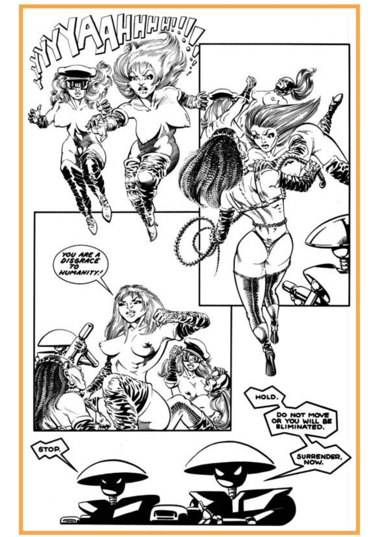 Bondage Girls at War #03 : Arena of Death page 8 full