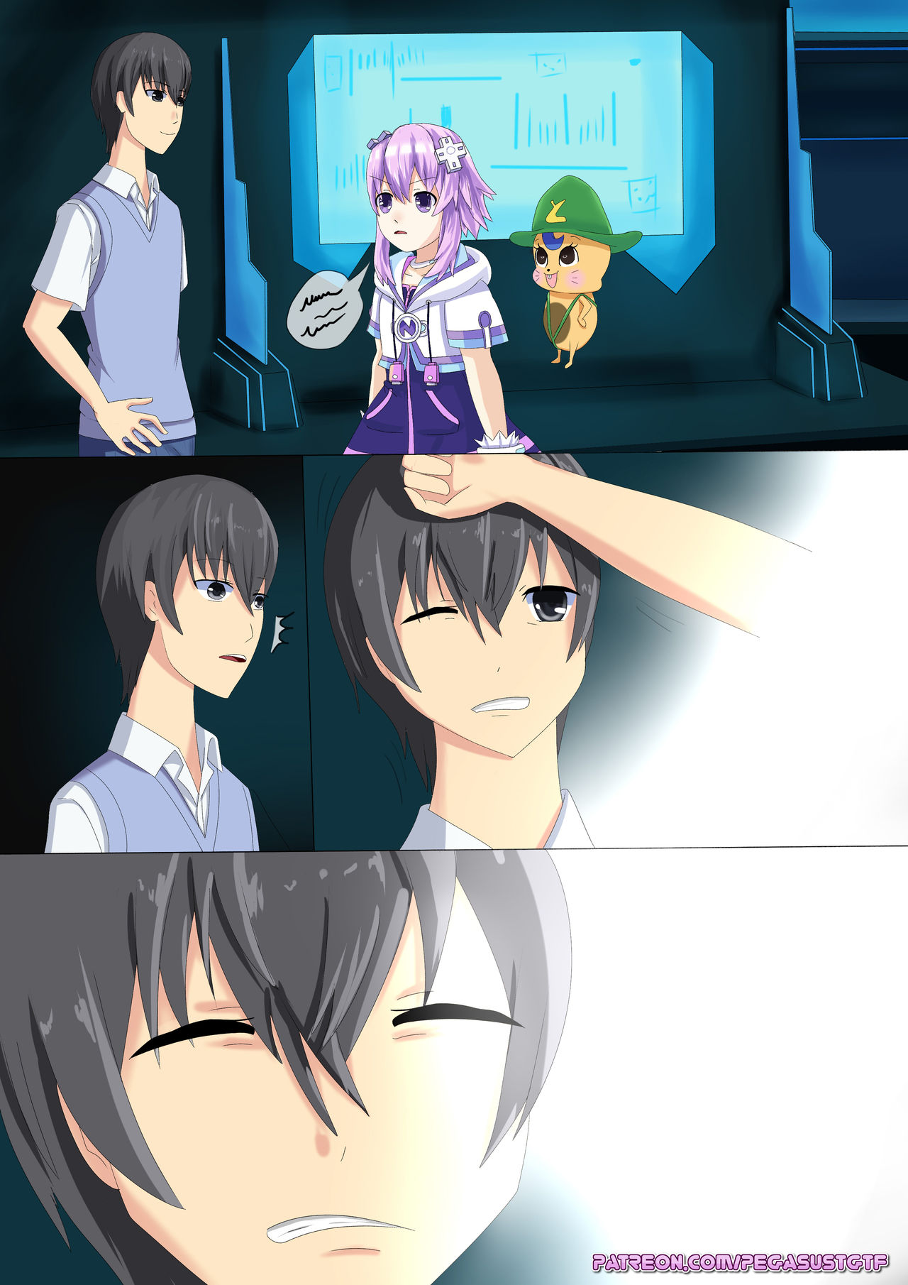 John into Black Heart page 2 full
