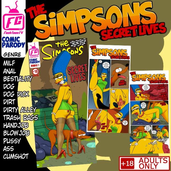 The Simpsons SECRET LIVES page 1 full