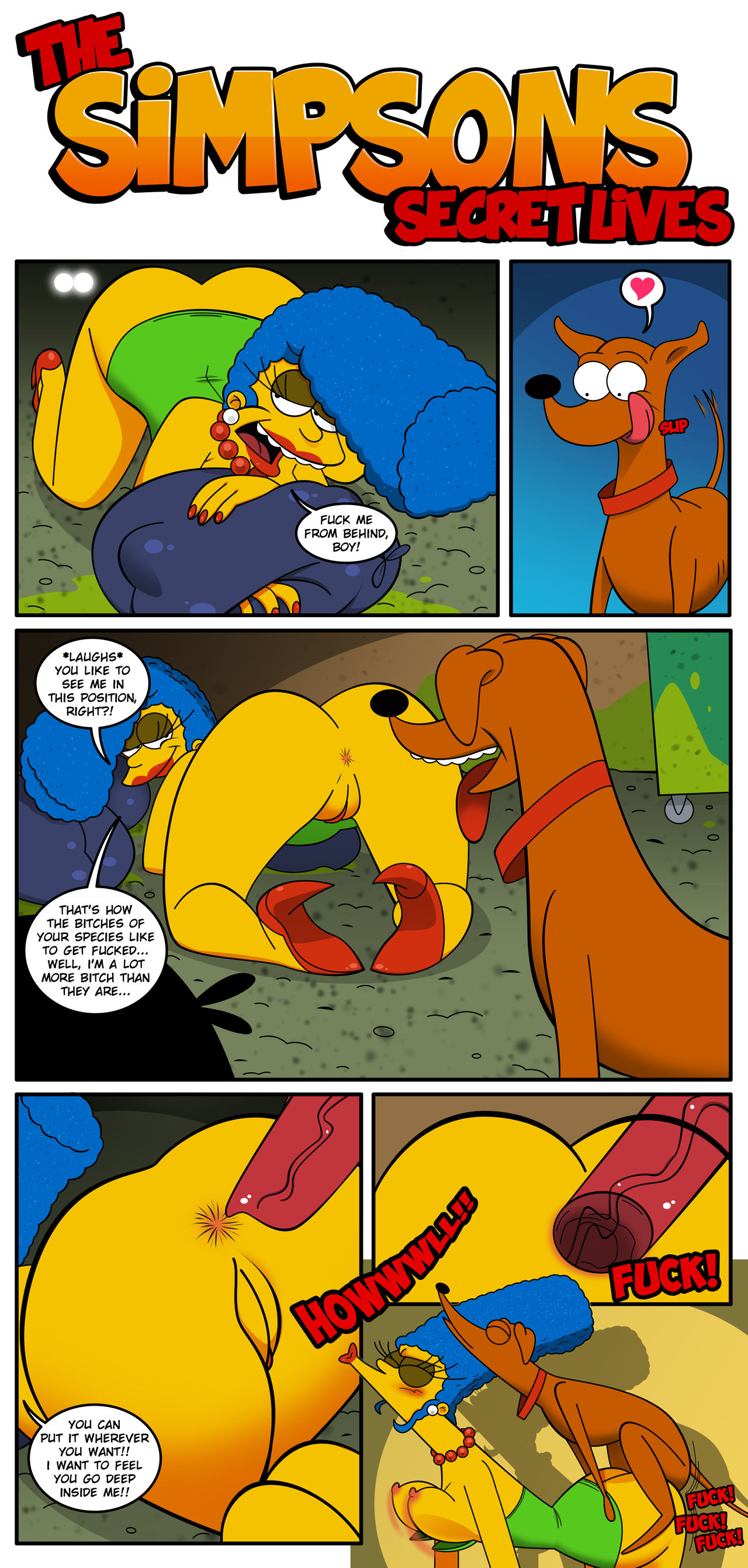 The Simpsons SECRET LIVES page 7 full