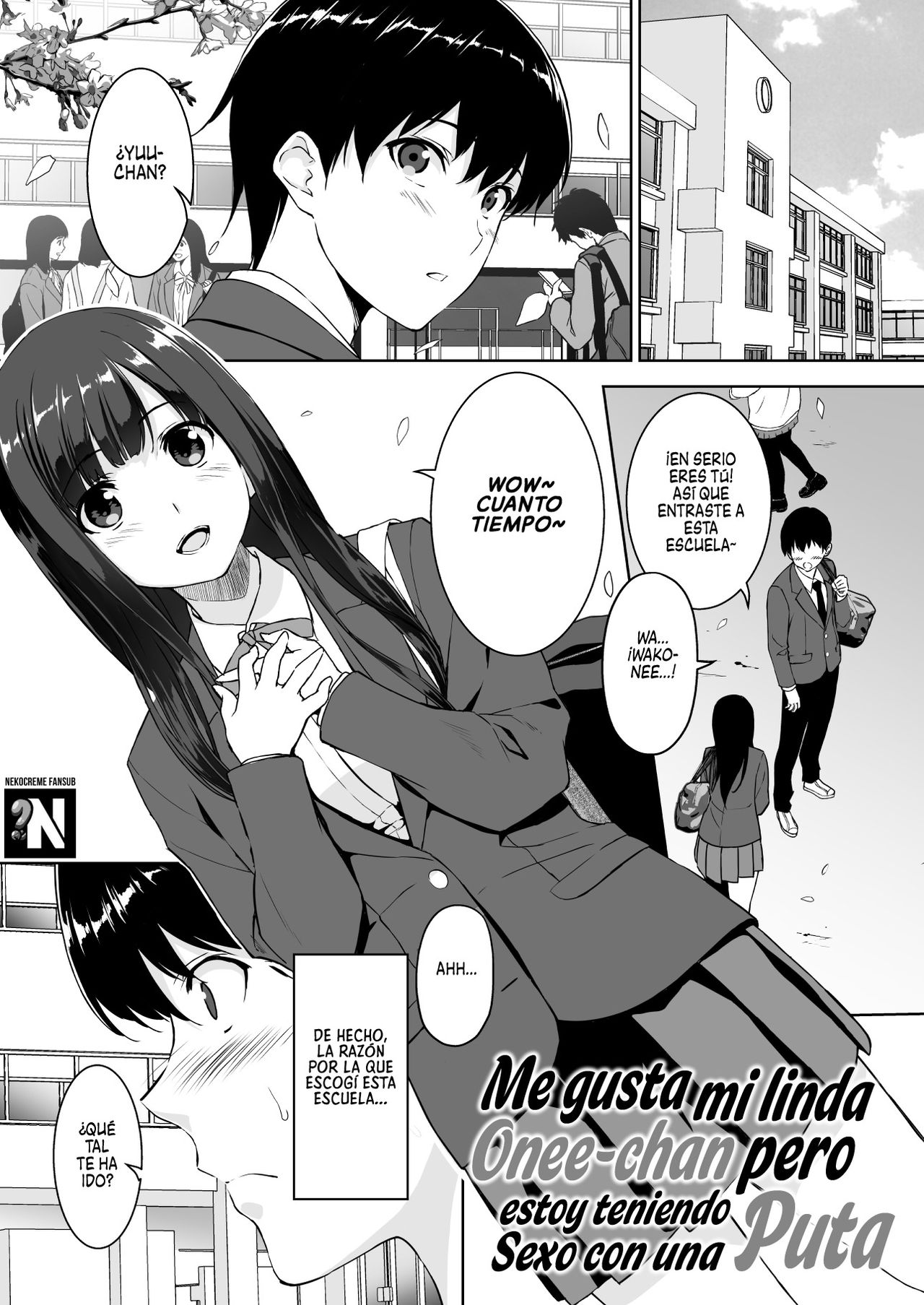 Seiso na Ane ga Suki nanoni Bitch to Sex Shiteru Ore | Me gusta mi linda Onee-chan pero estoy Teniendo Sexo con una Puta page 2 full