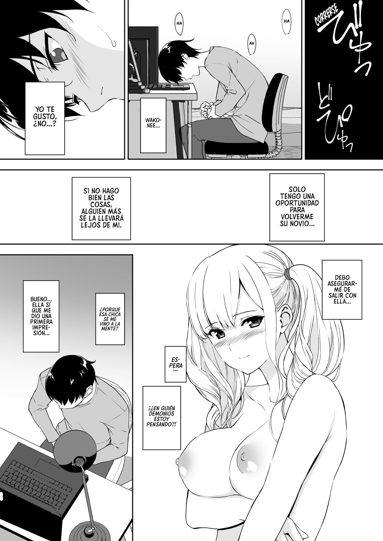 Seiso na Ane ga Suki nanoni Bitch to Sex Shiteru Ore | Me gusta mi linda Onee-chan pero estoy Teniendo Sexo con una Puta page 9 full