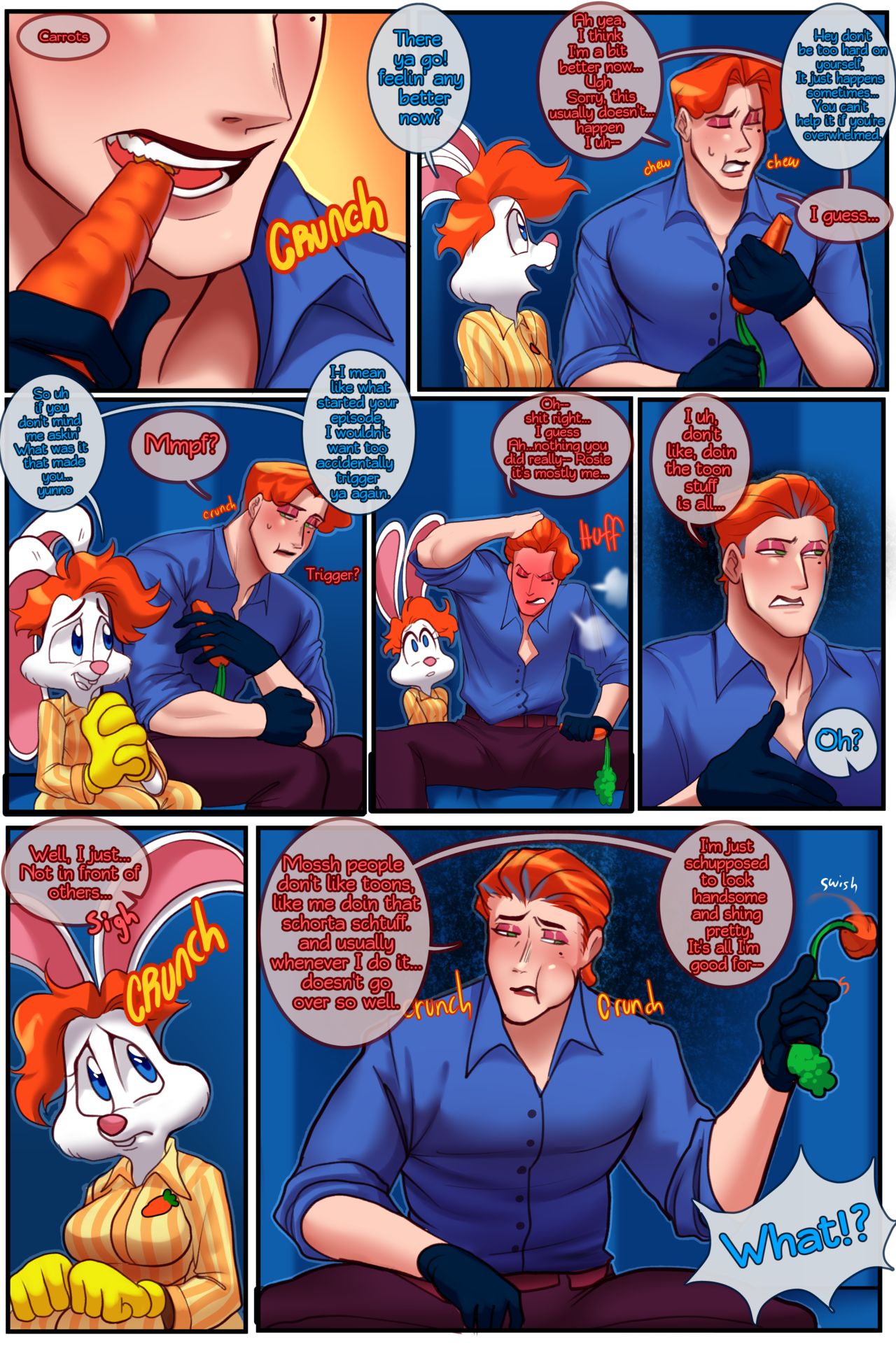 Who CREAMPIED! Rosey Rabbit page 10 full