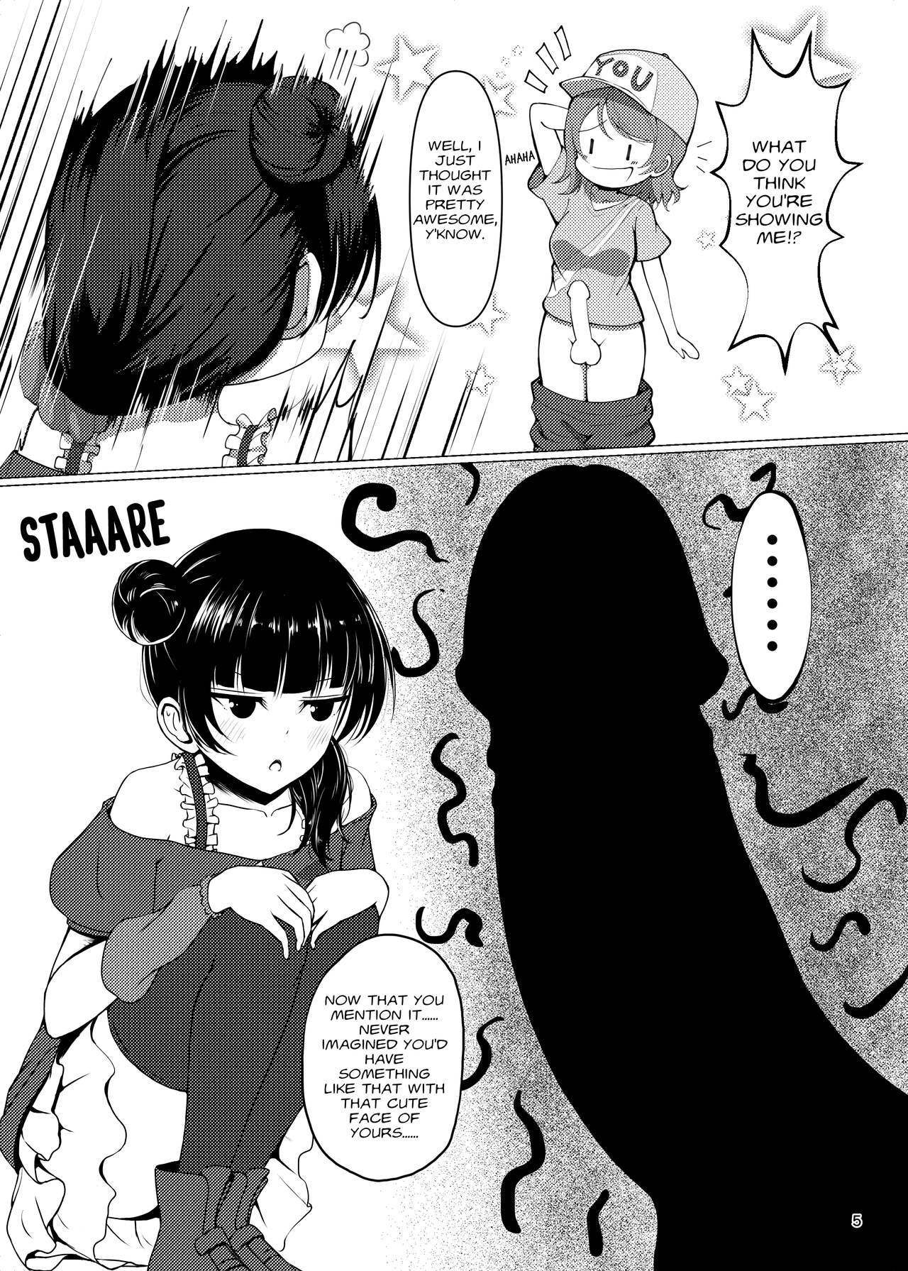 Chinpo wa Doko ni? Kimi no Mata ni! page 5 full