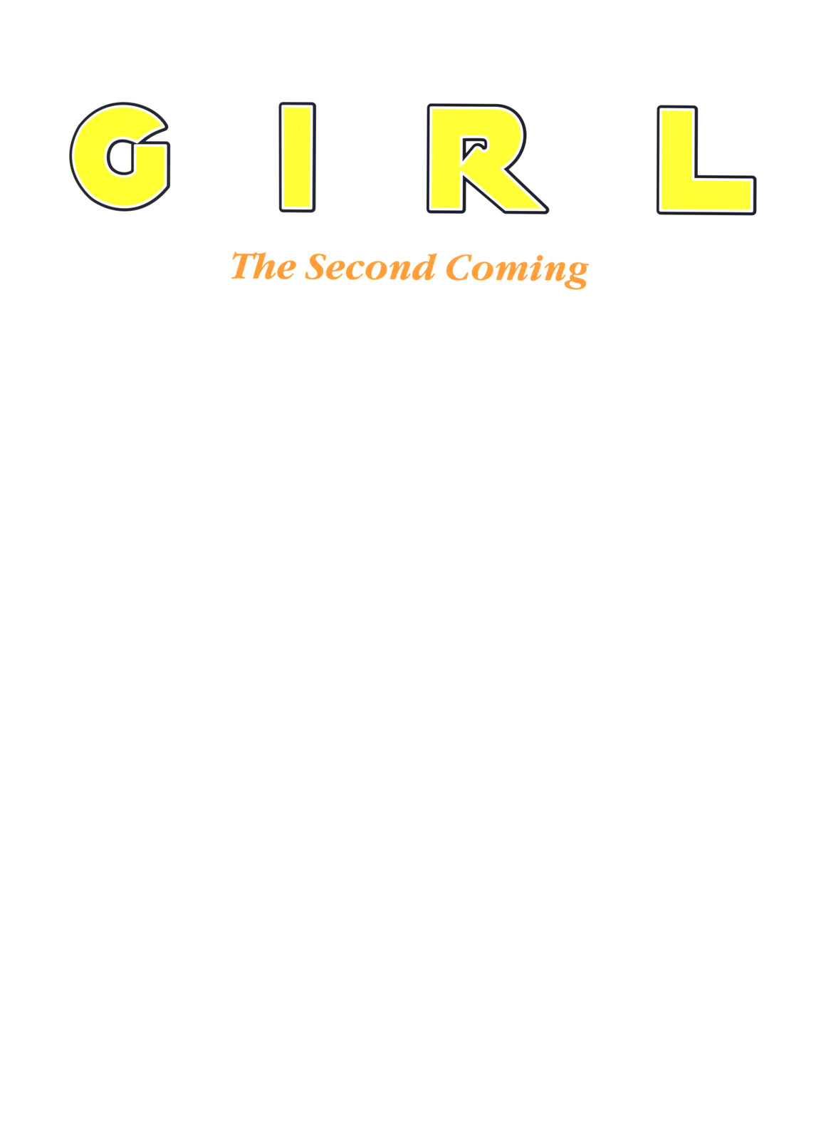 Girl, Second Coming, Volume 3 page 2 full