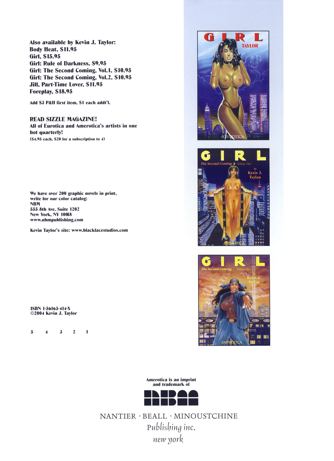 Girl, Second Coming, Volume 3 page 3 full