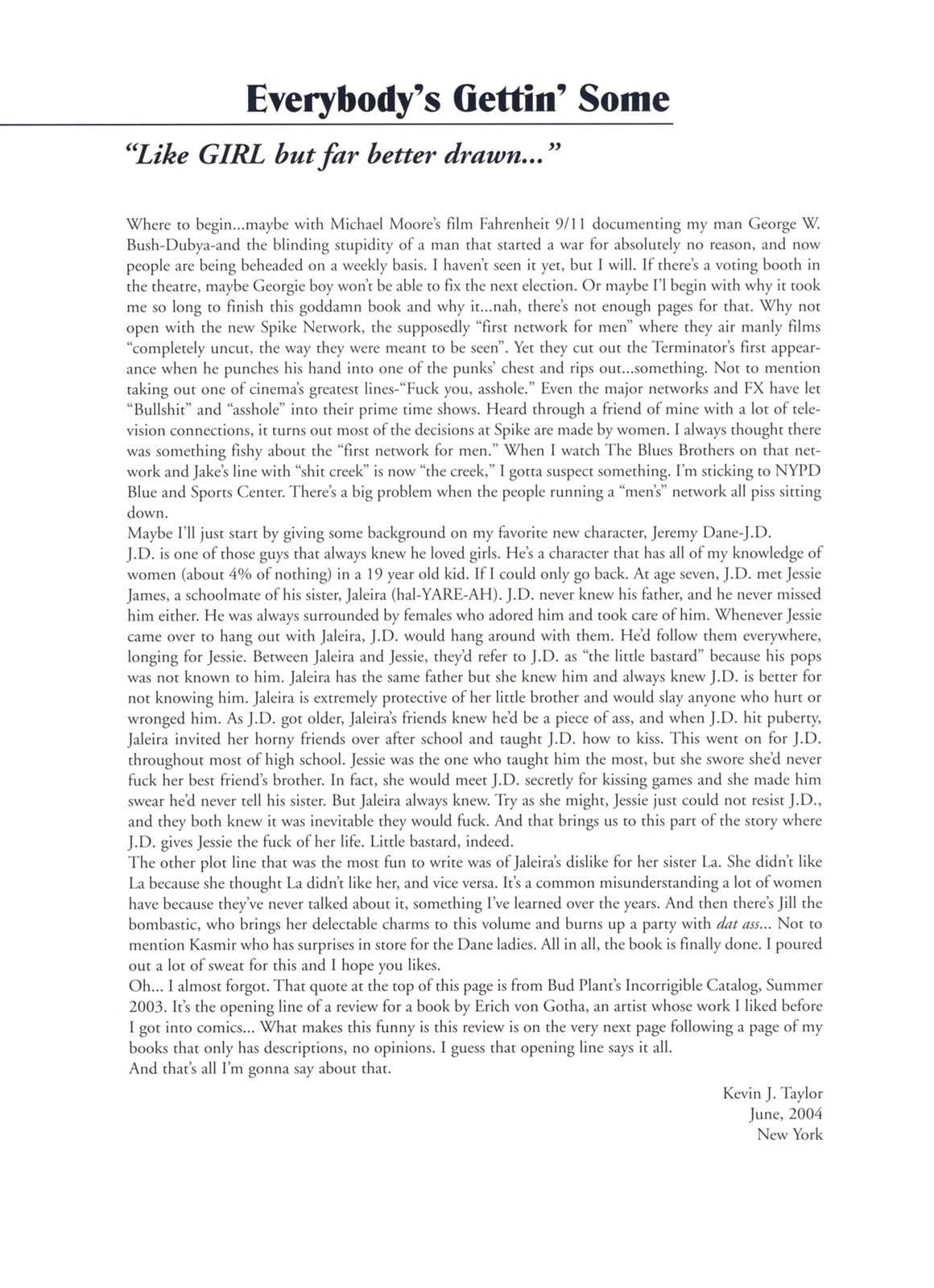 Girl, Second Coming, Volume 3 page 5 full