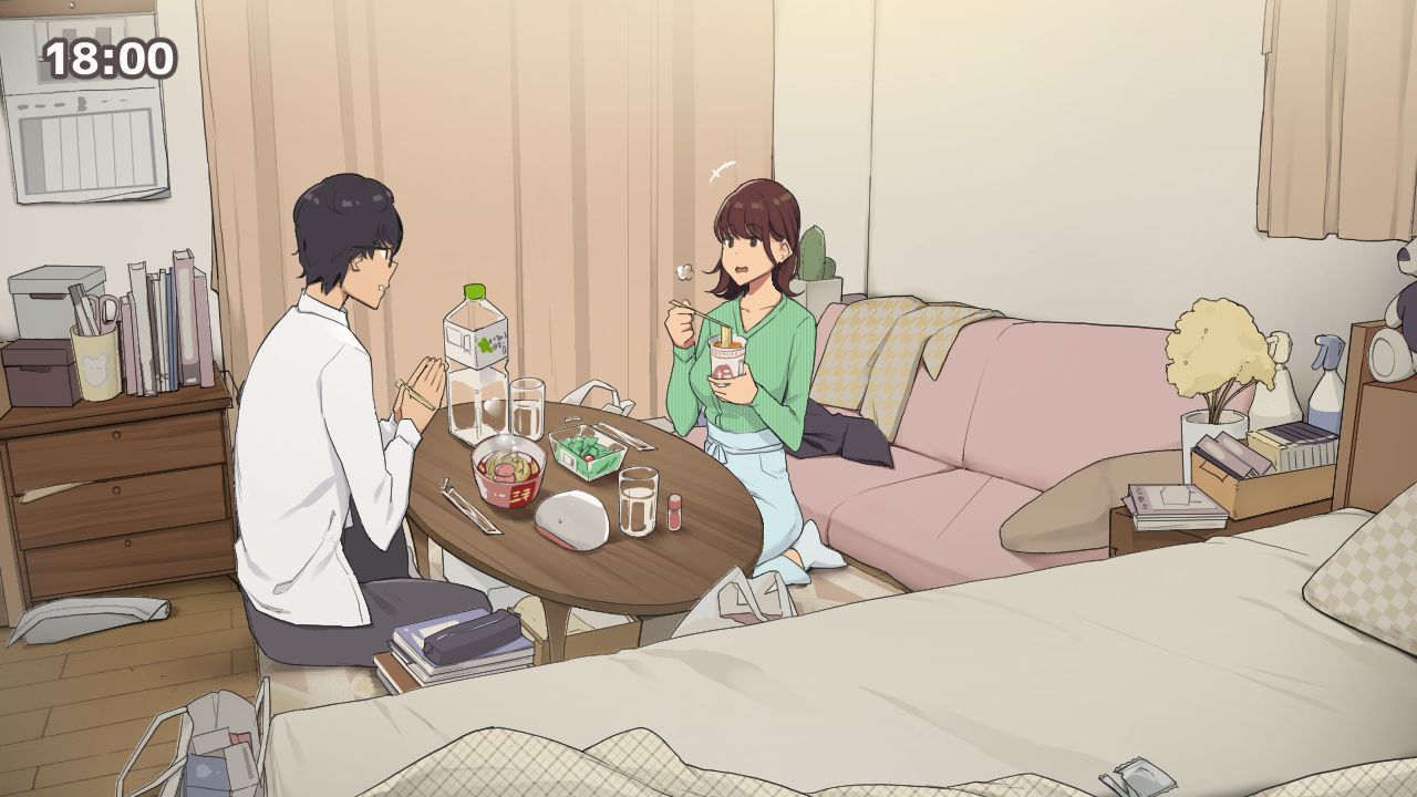 Toaru Joshidaisei no Oheya, Tomodachi to Ichinichi Shuuchuu shite Benkyoukai shiyou to Kimeta Hi page 10 full