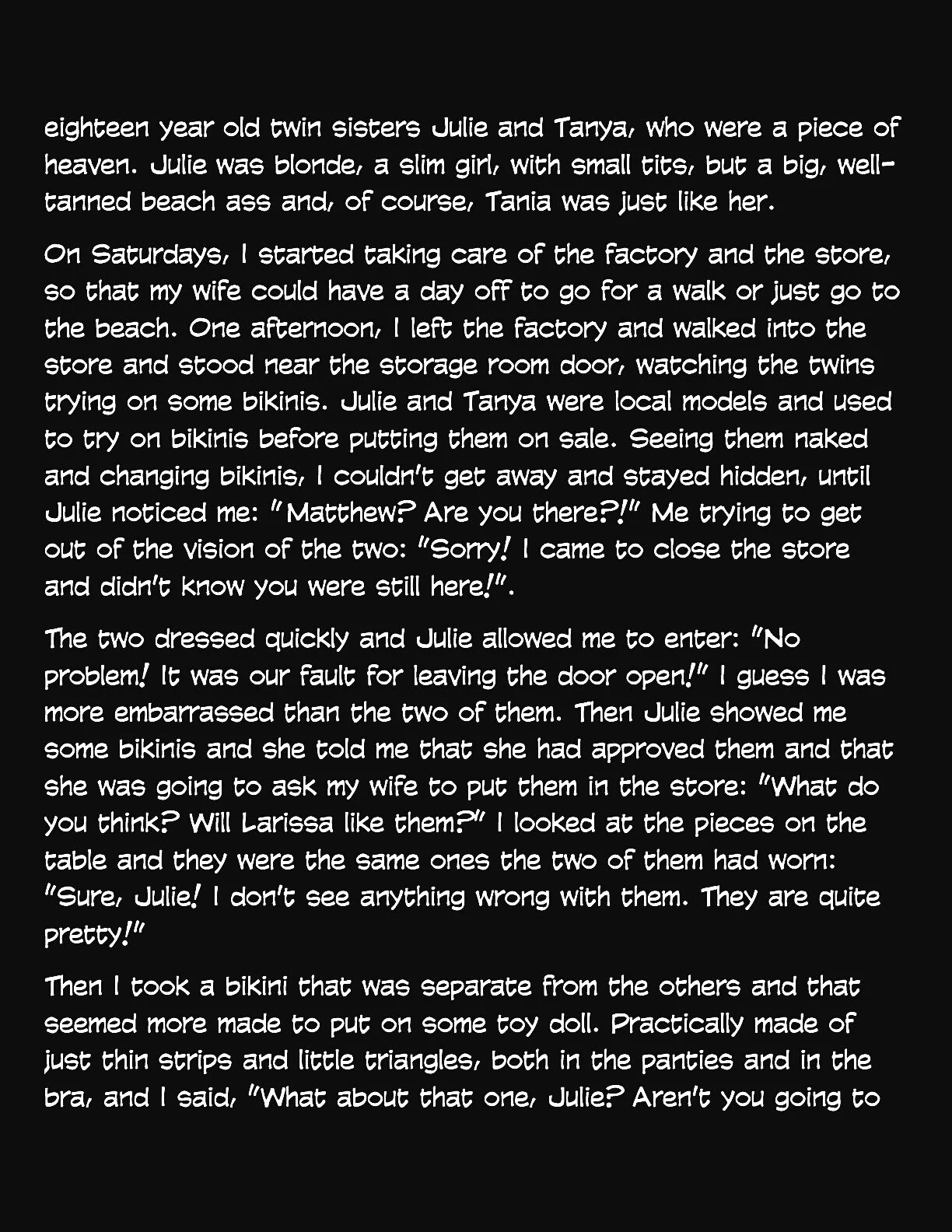 Animated Tales  - THE TWIN SISTERS FROM THE BIKINI STORE - english page 2 full