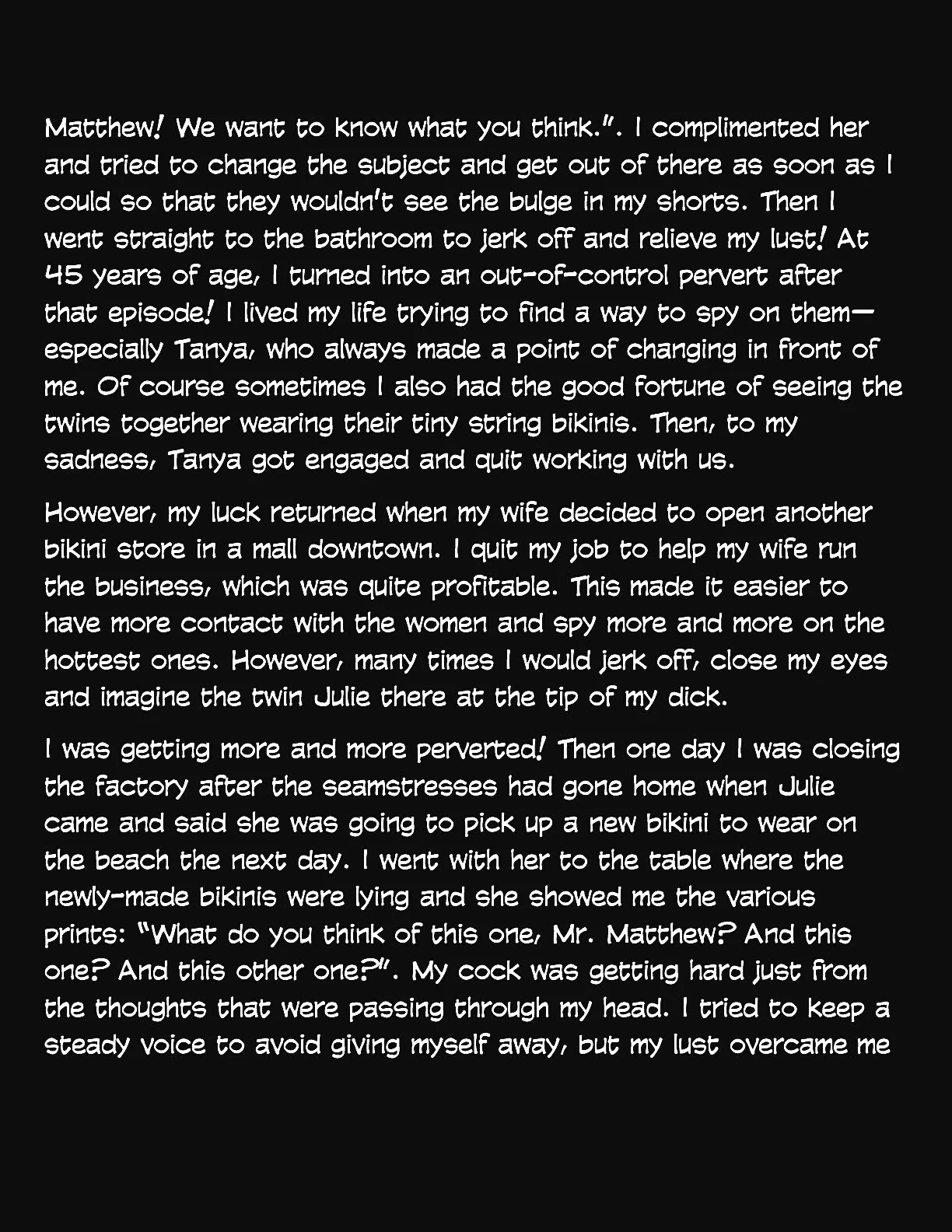 Animated Tales  - THE TWIN SISTERS FROM THE BIKINI STORE - english page 5 full