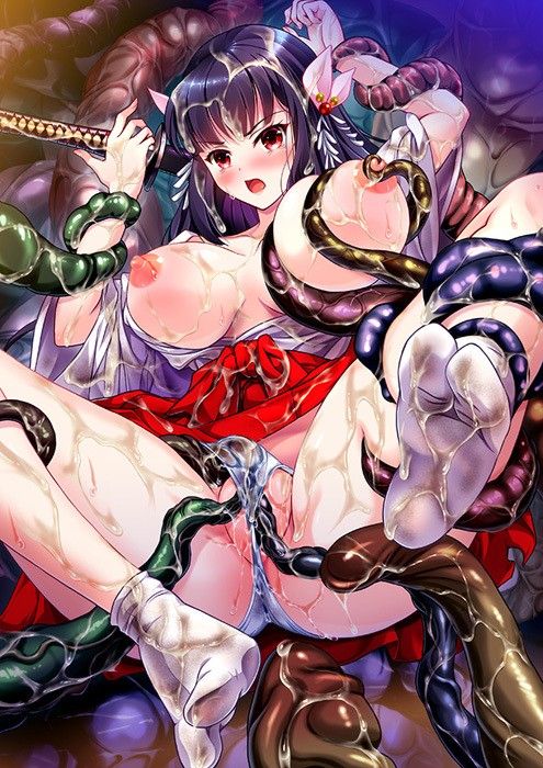 Miko Hime Inma-den Ishu Shokushu Ikenie Naedoko page 1 full