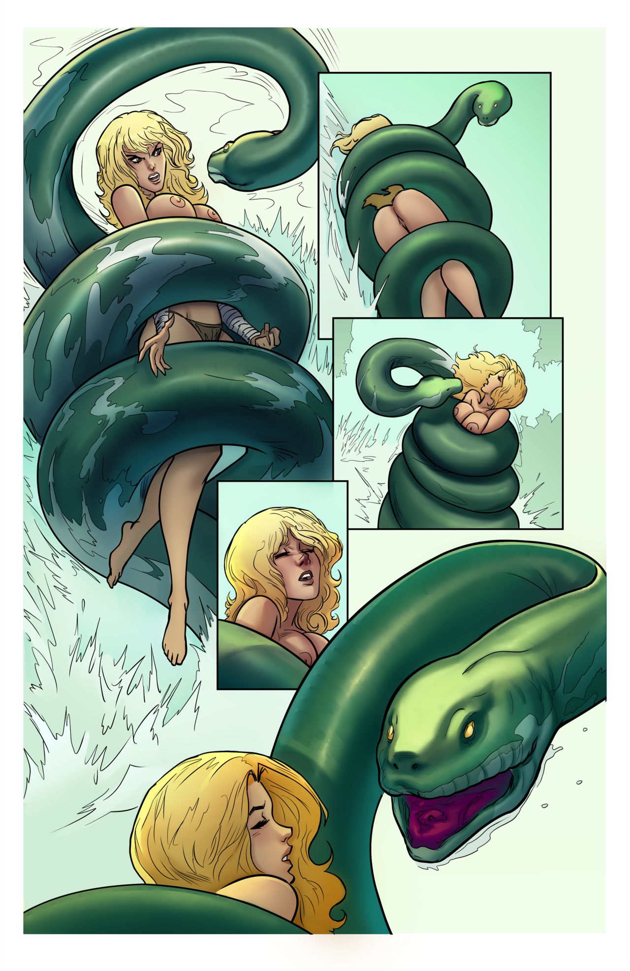Jungle Dangers: Tales from Cretaceous Seas #0 page 3 full