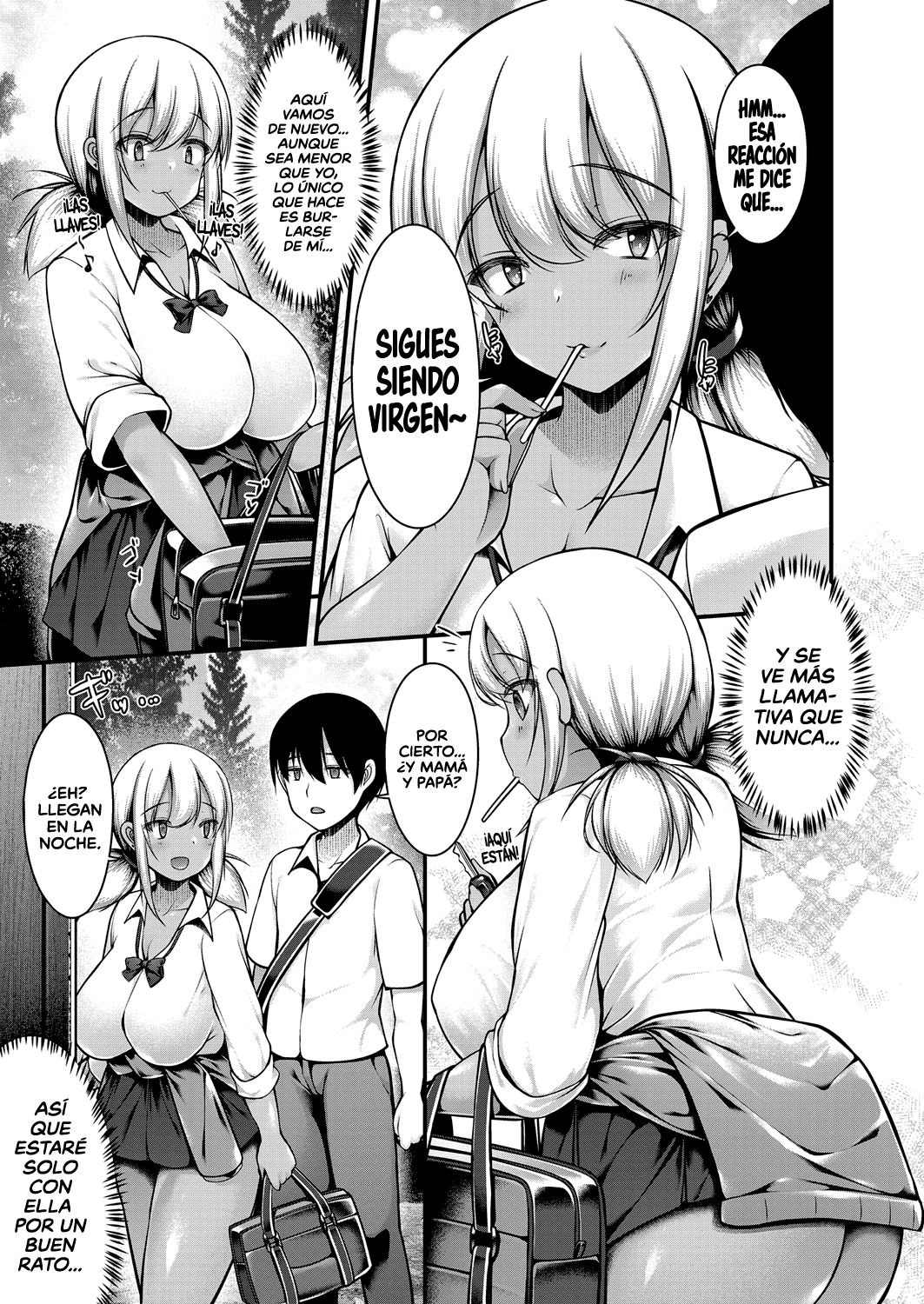 Inaka ni Kisei Shita Boku ga Kuro Gyaru JK na Imouto to Papakatsu Shiteshimatta Hanashi | La historia de cómo regresé a mi casa en el campo y me volví el sugar daddy de mi hermana menor page 5 full
