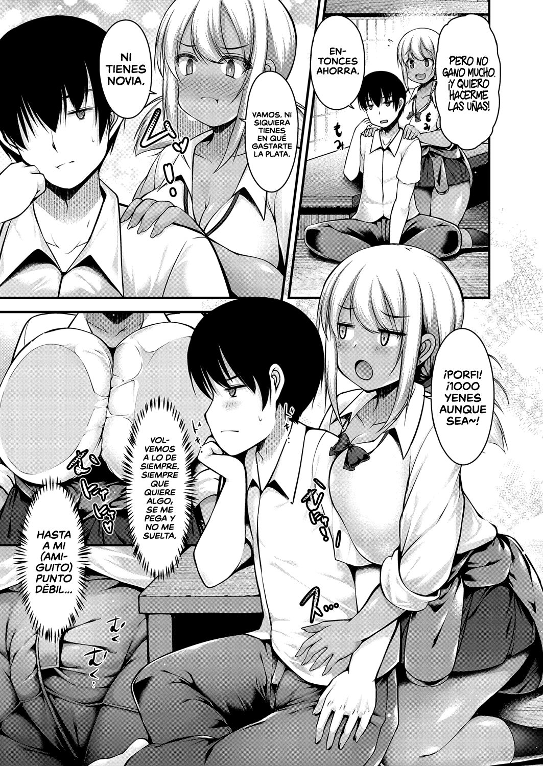 Inaka ni Kisei Shita Boku ga Kuro Gyaru JK na Imouto to Papakatsu Shiteshimatta Hanashi | La historia de cómo regresé a mi casa en el campo y me volví el sugar daddy de mi hermana menor page 7 full