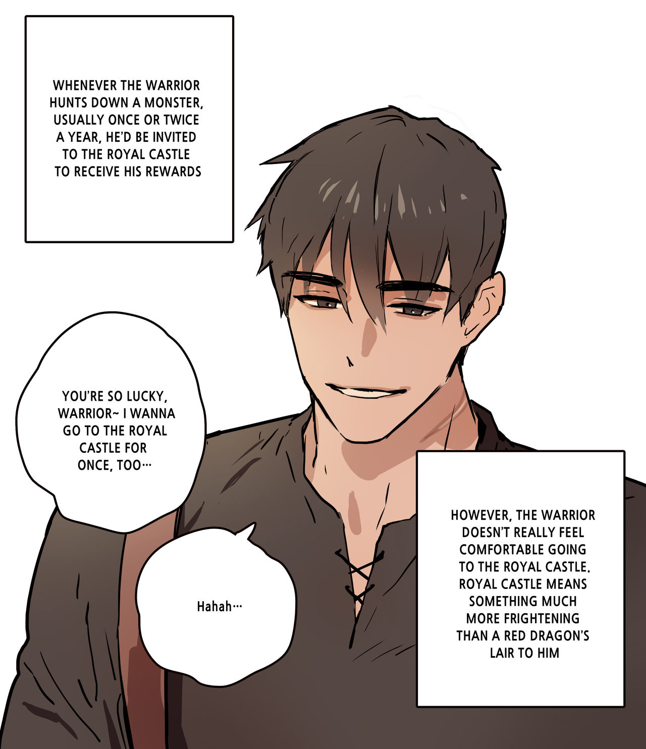 Warrior's visit to the royal castle page 2 full