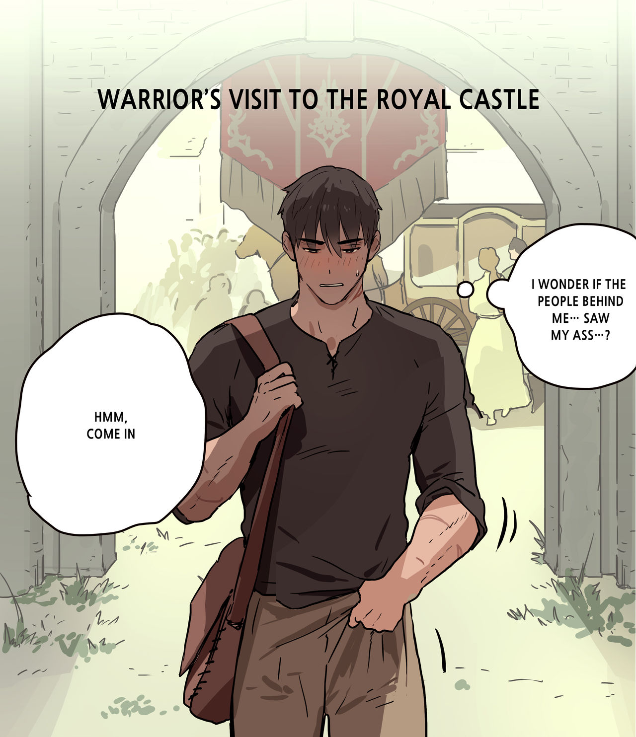 Warrior's visit to the royal castle page 5 full