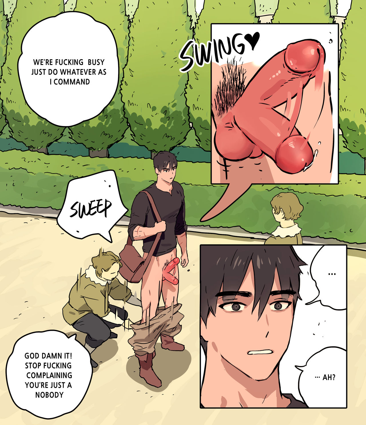 Warrior's visit to the royal castle page 7 full