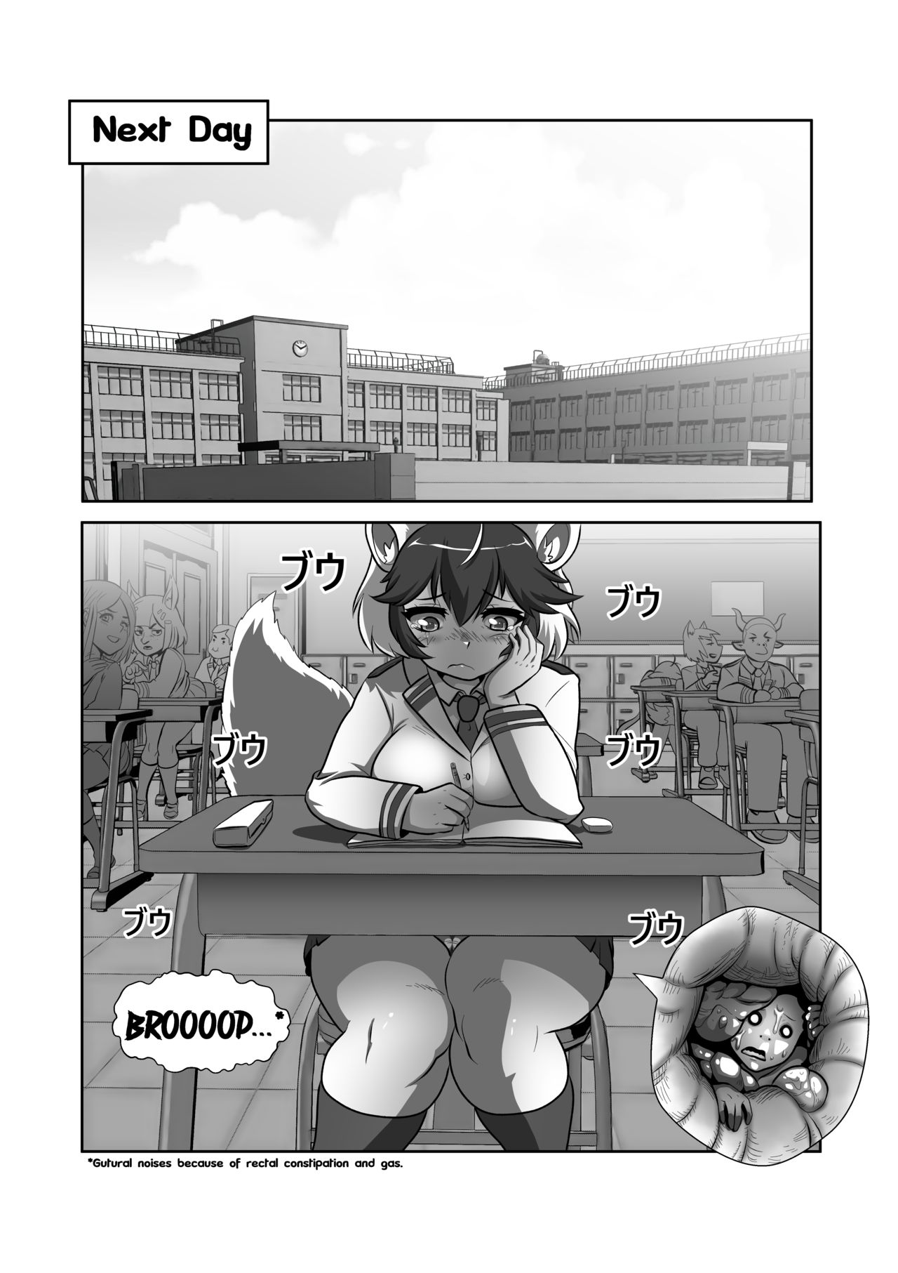 Don't bully the skunk girl! page 7 full