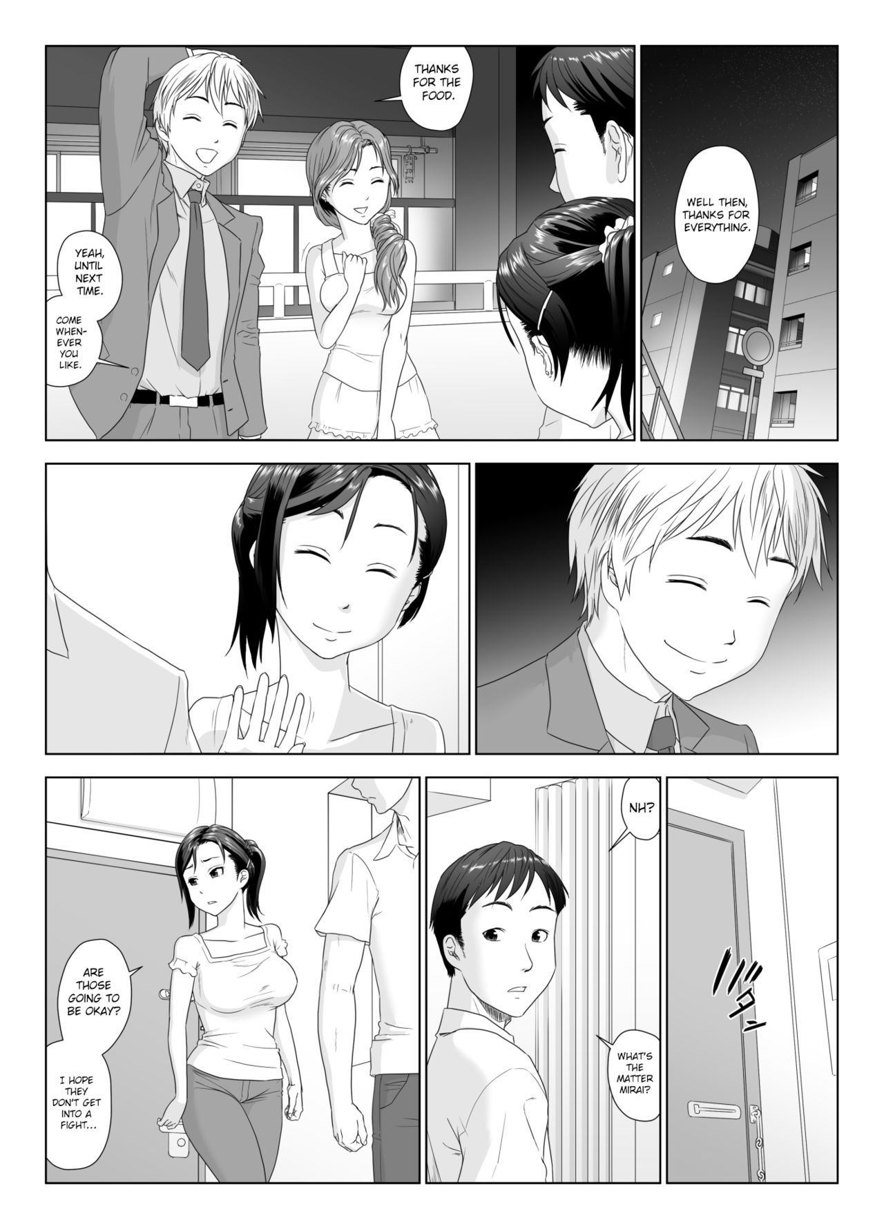 Taninbou ni Aegu Tsuma 1 | A Wife Moaning To Another Man's Cock 1 page 7 full
