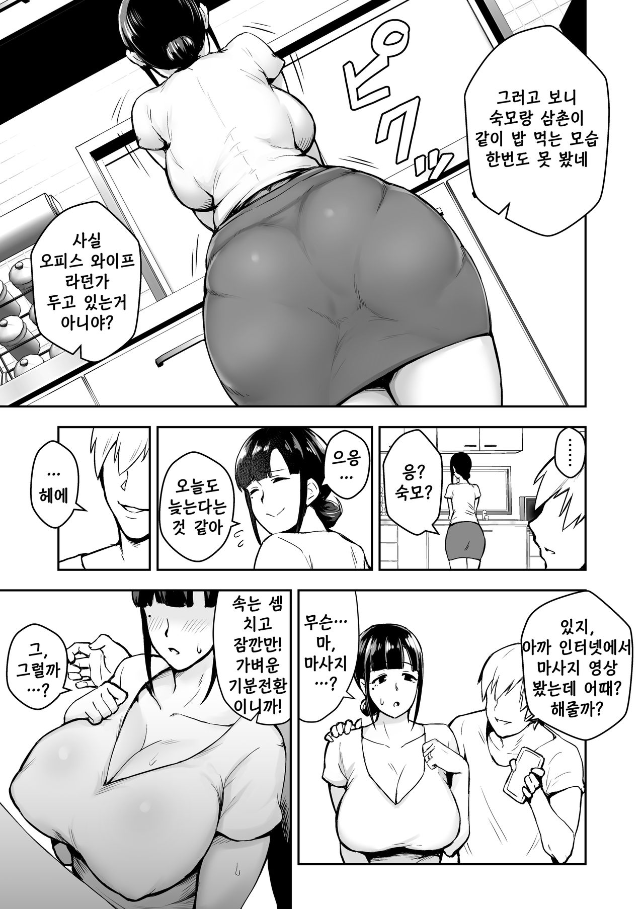 Netorareta Bakunyuu Seiso Zuma Hitomi -Oikko ni Torotoro ni Tokasaremashita- ㅣ 네토라레 폭유 청순 아내 히토미 -조카에게 끈적끈적 녹아버렸습니다- page 5 full