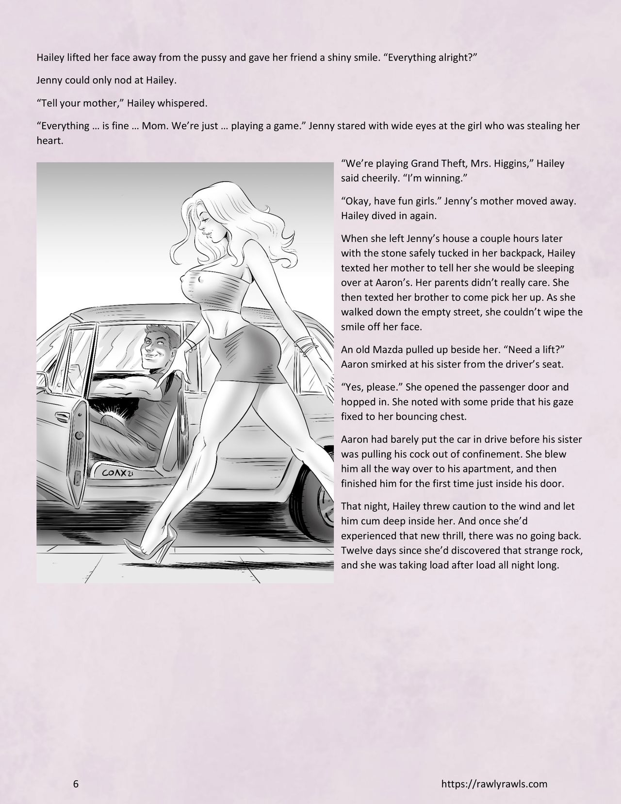 12 Days of the Stone: Rawly Rawls Fiction page 6 full