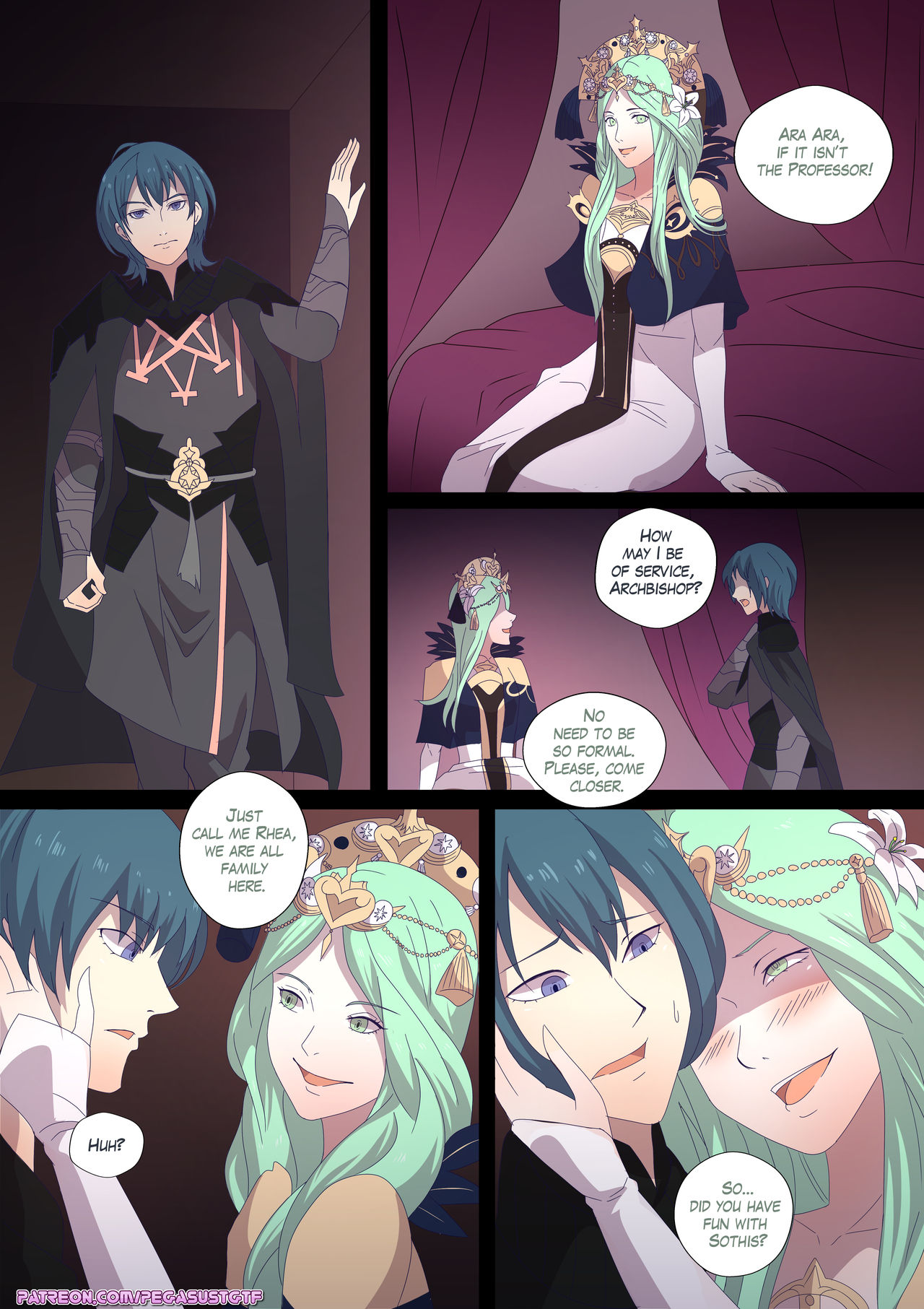 Byleth into Sothis page 1 full