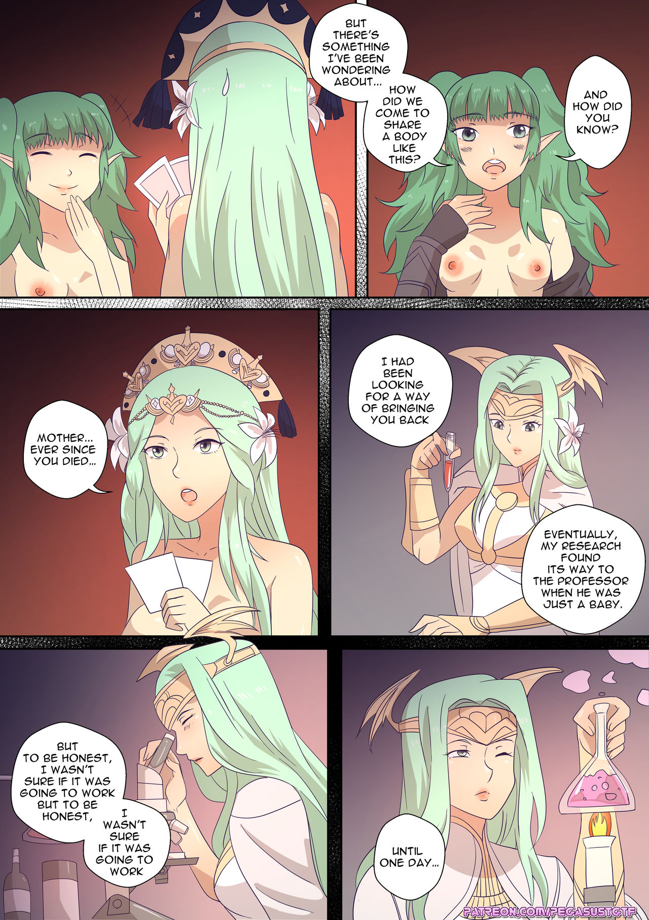 Byleth into Sothis page 8 full