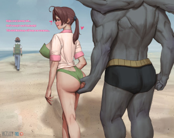 Delia Ketchum and Machamp cover