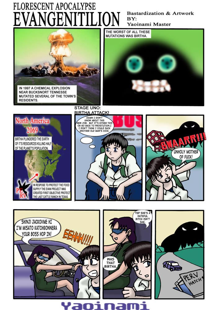 Florescent Apocalypse Evangenitilion page 1 full