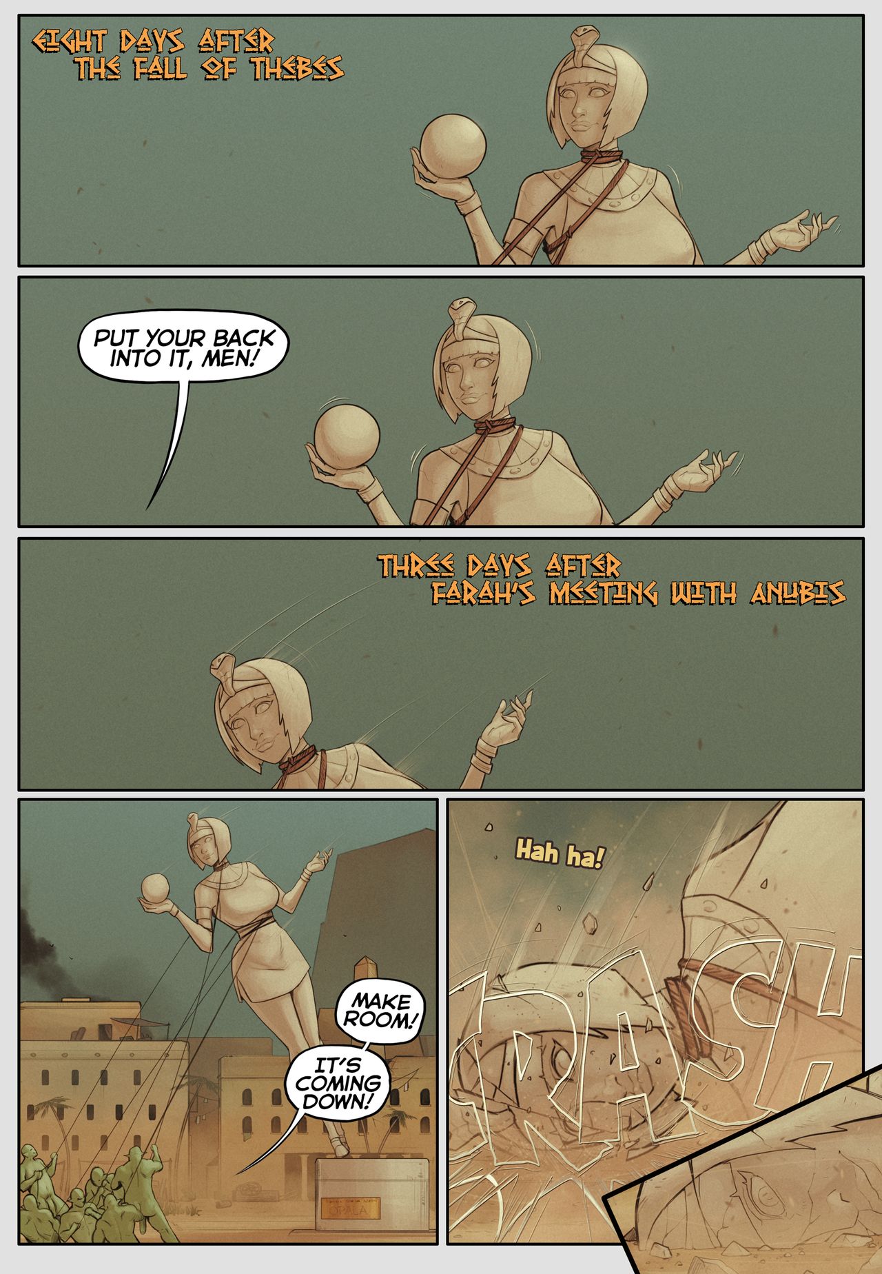 Legend of Queen Opala - In the Shadow of Anubis III - Chapter Two page 2 full