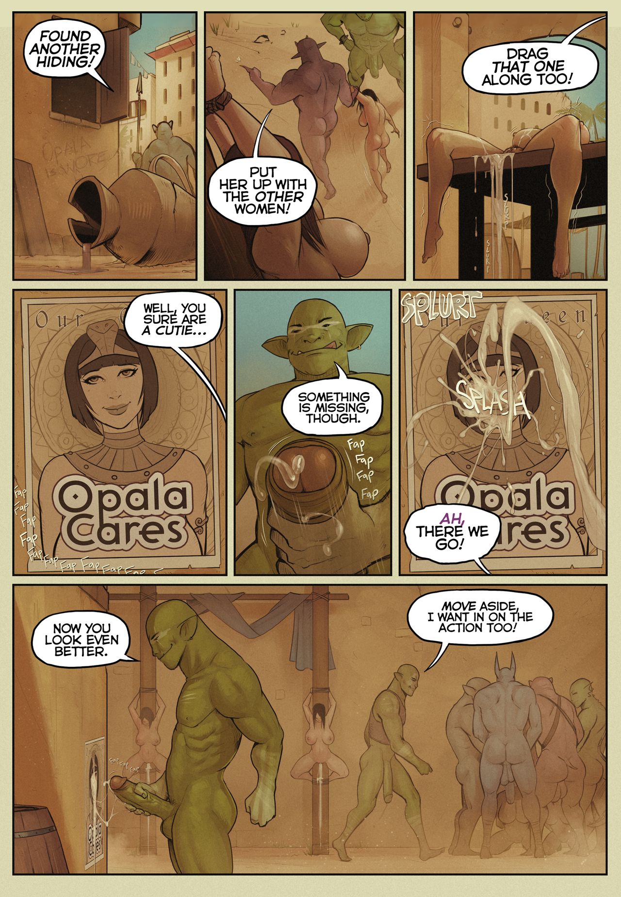 Legend of Queen Opala - In the Shadow of Anubis III - Chapter Two page 3 full