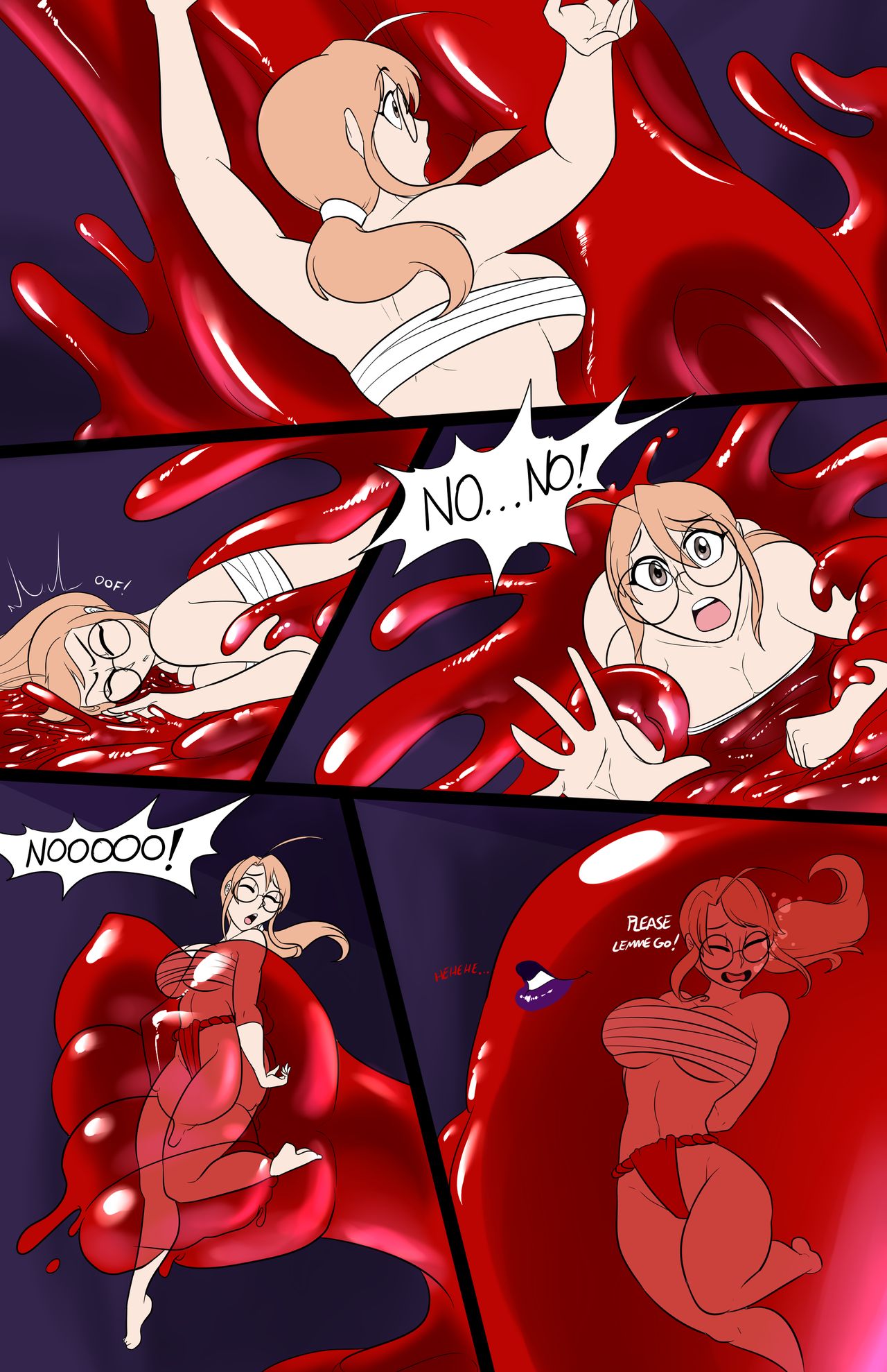 Kaboozle Commission comic by Kaihedgie page 2 full