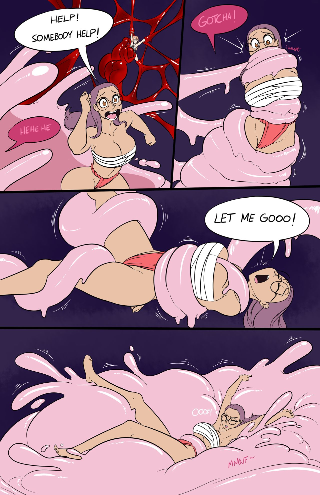 Kaboozle Commission comic by Kaihedgie page 5 full
