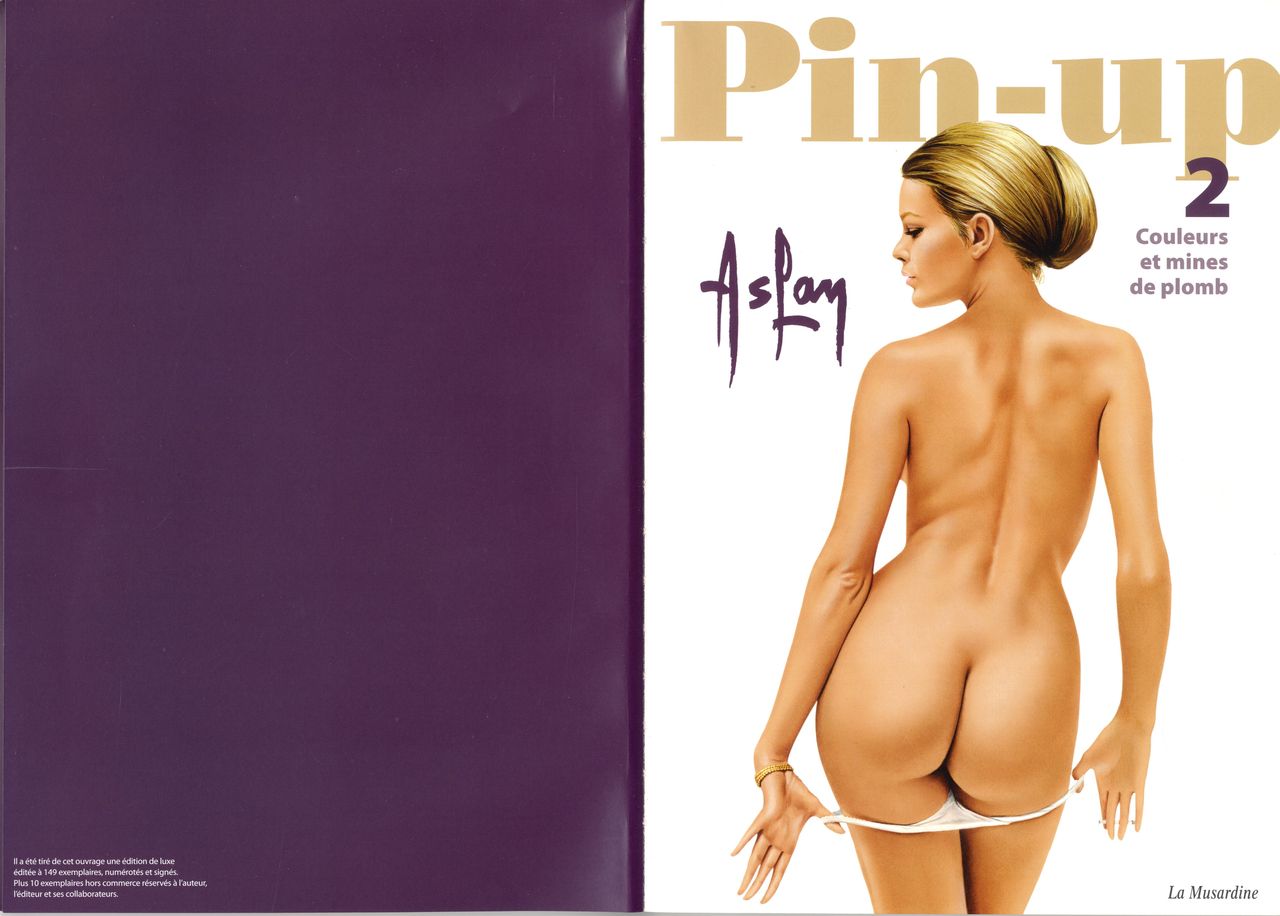 Pin-up 2 - Couleurs et mines de plomb - Aslan page 3 full