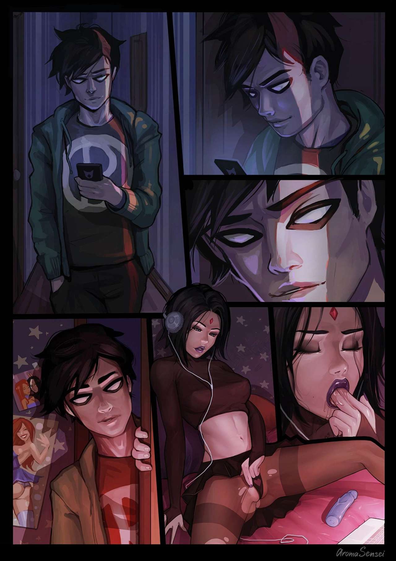 Melancholy Of Raven – Aroma Sensei - ongoing - speechless page 1 full
