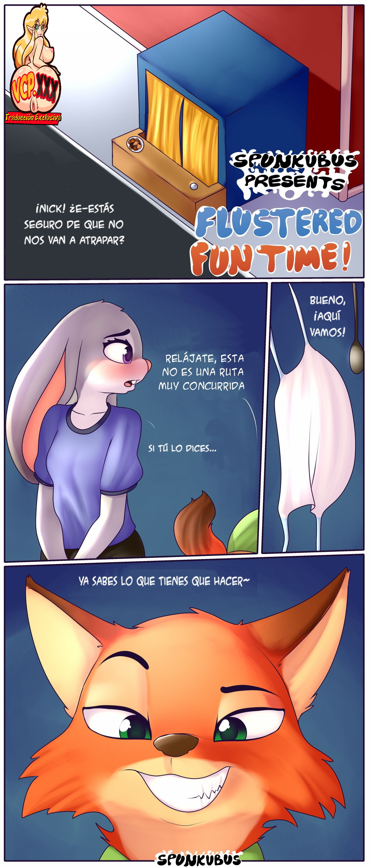 Flustered Fun Time!  -  - Complete page 1 full