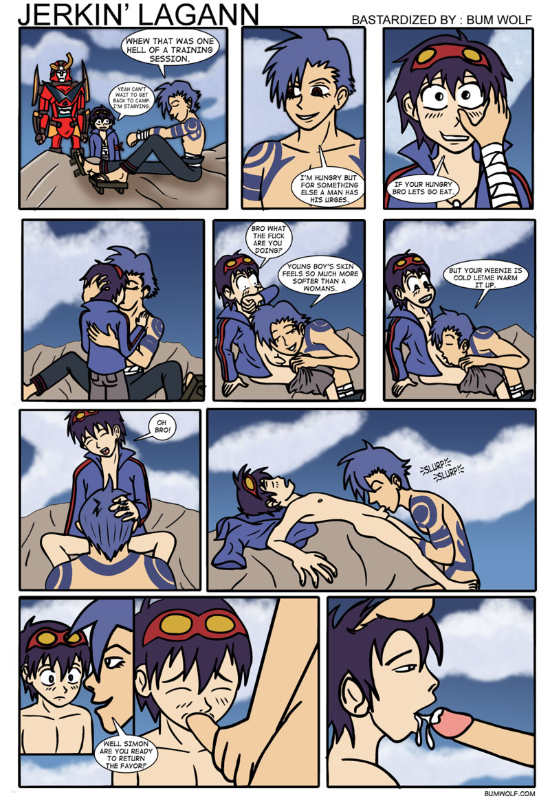 Jerkin' Lagann page 1 full