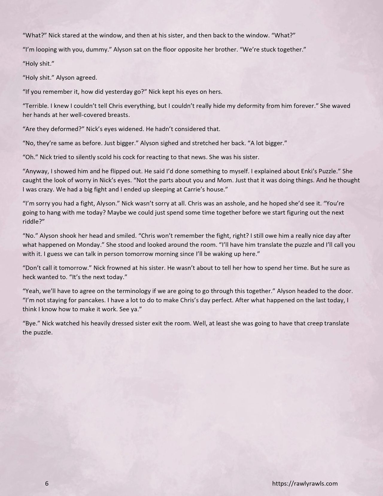 Enki's Puzzle  - 7 - english page 6 full