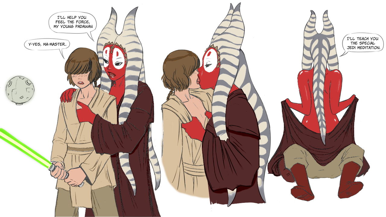 Jedi and her padawan page 4 full