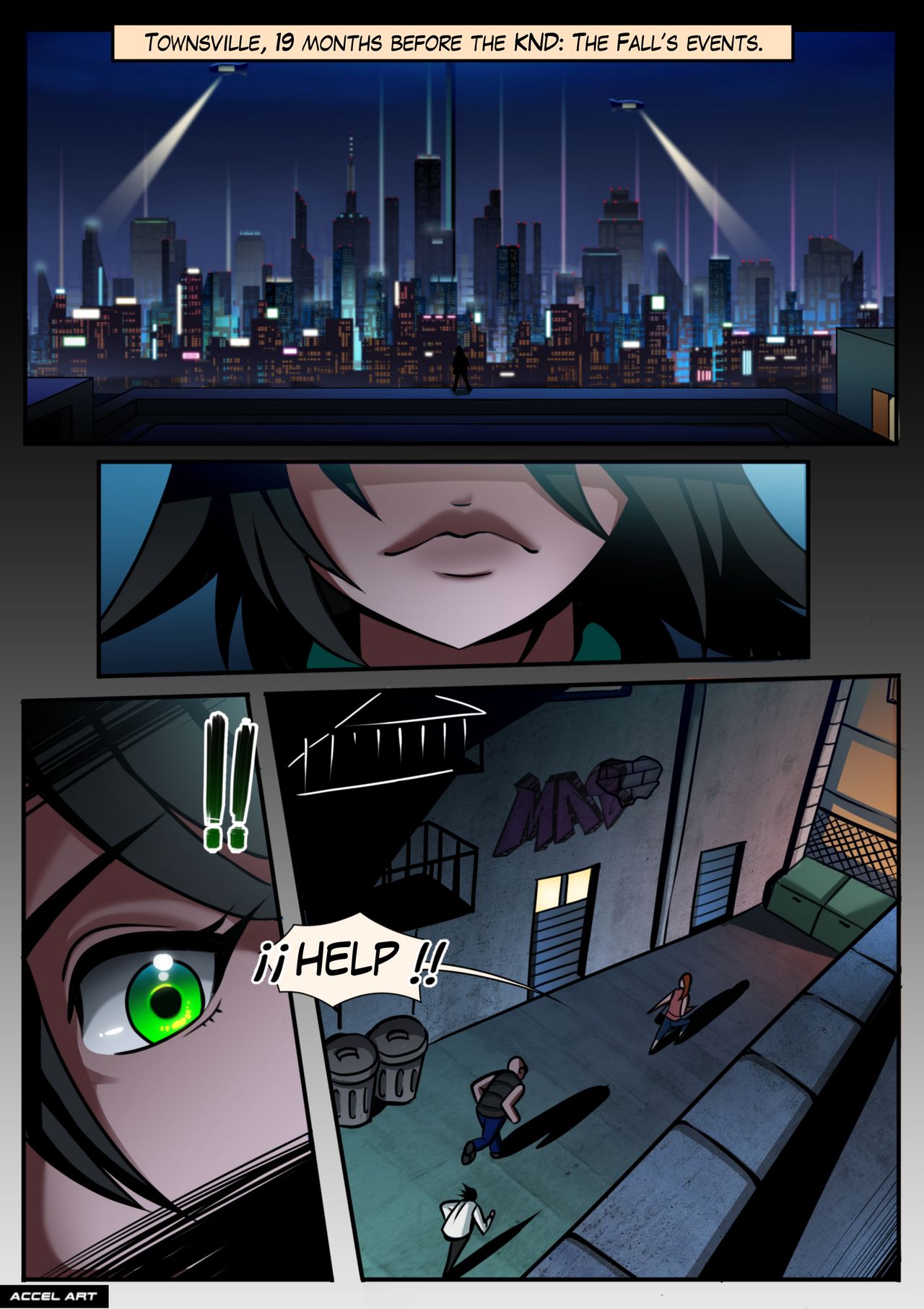 Powerpuff Girls Ascension page 8 full