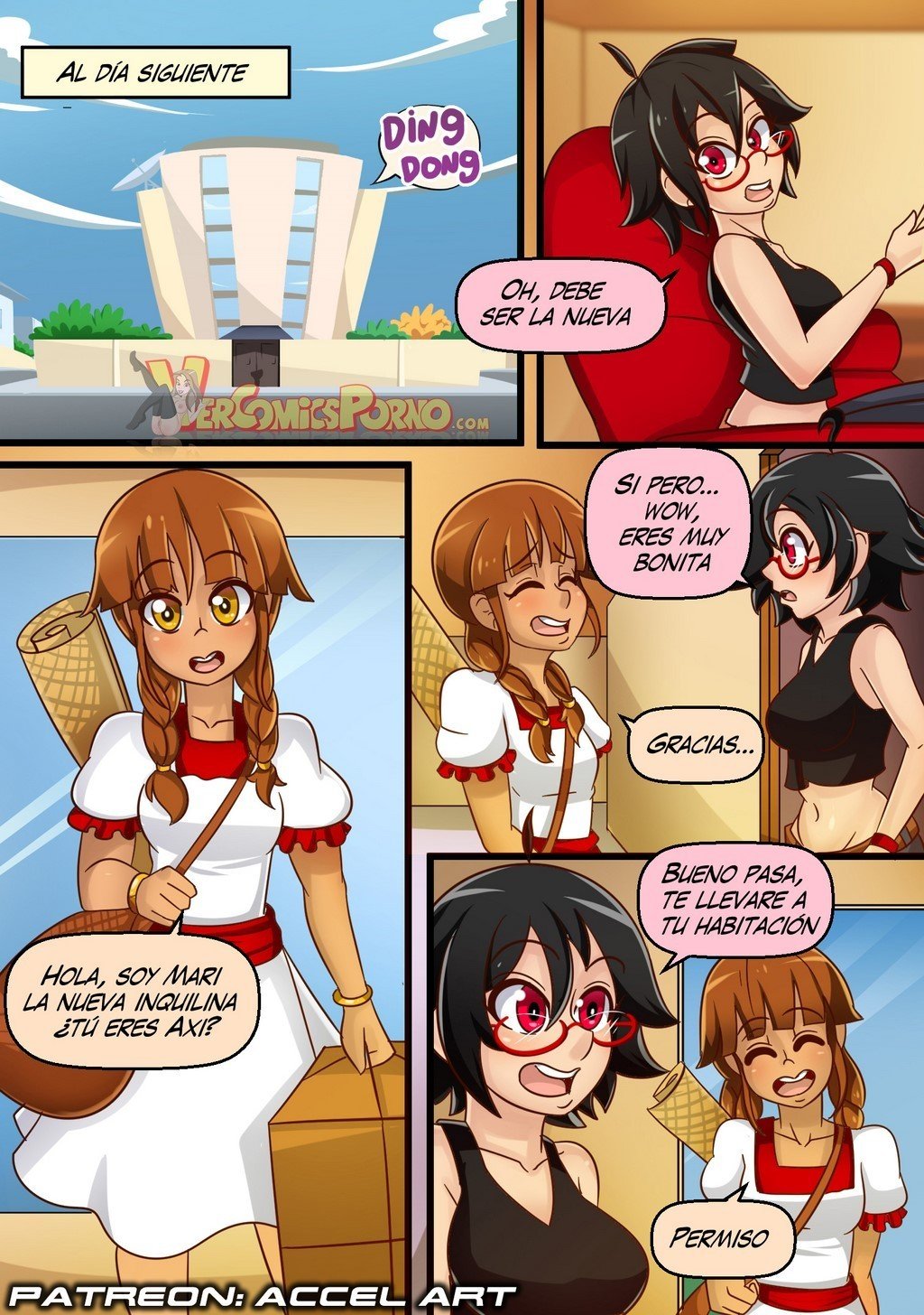 Axi Stories - The Exchange Student page 6 full