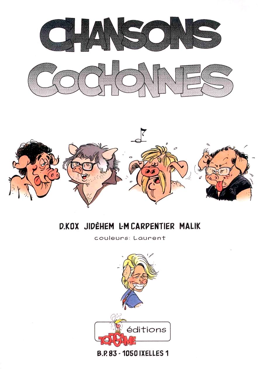 Chansons cochonnes page 2 full