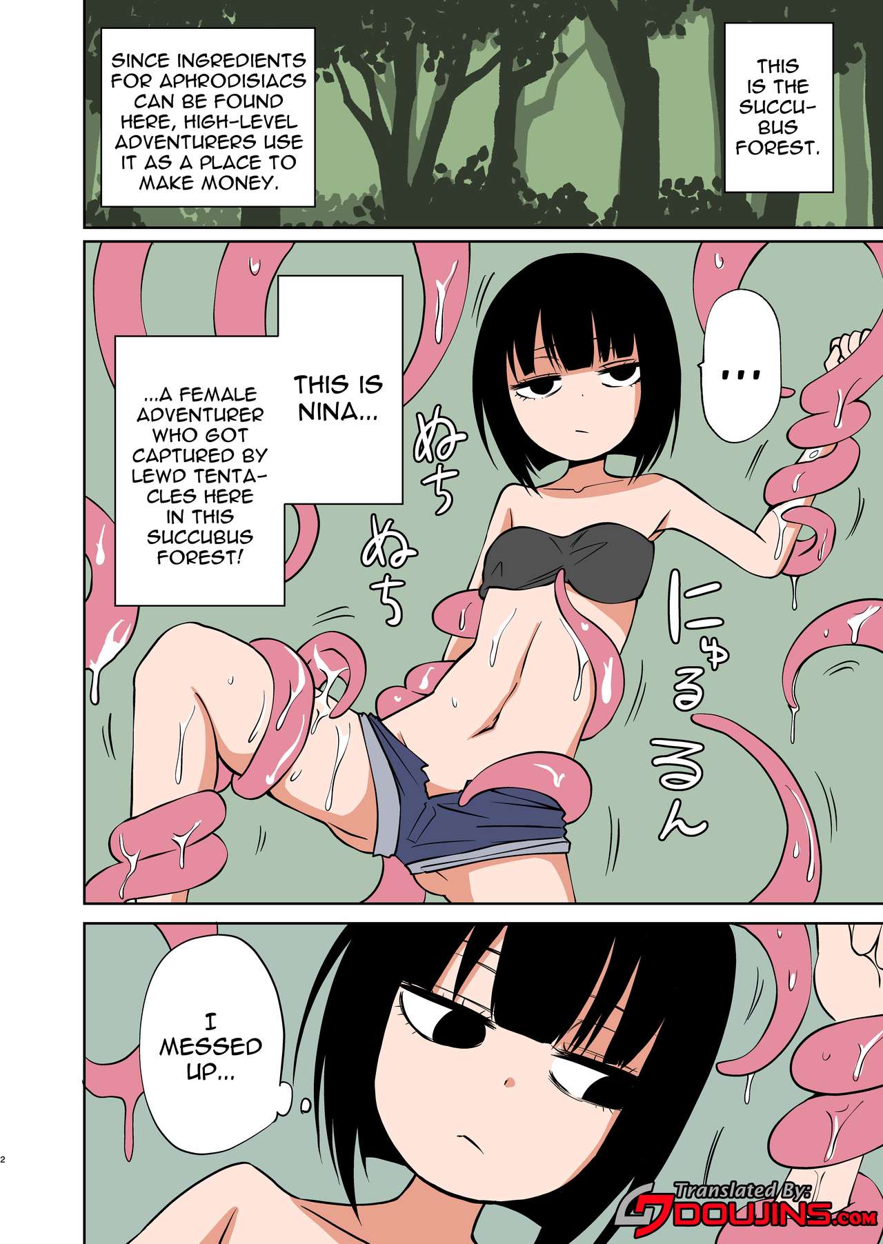 Tentacles Make a Self-Proclaimed Sex-Hater Cum page 2 full