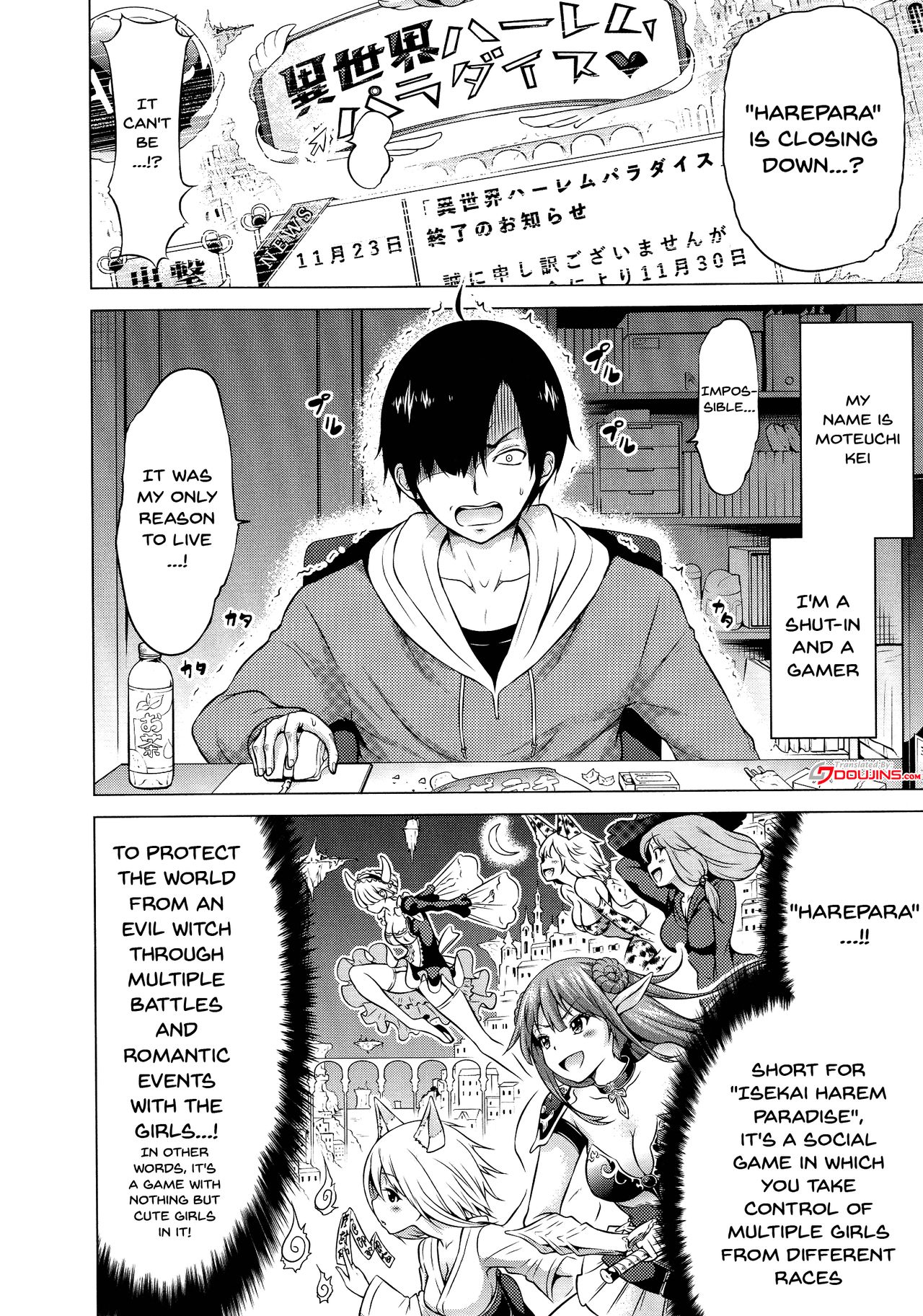 Isekai Harem Paradise Jou | Otherworld Harem Paradise First Part page 8 full