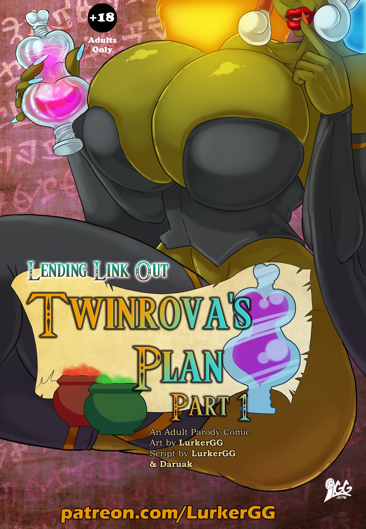 Lending Link Out, Twinrova's Plan; Part 1 page 1 full